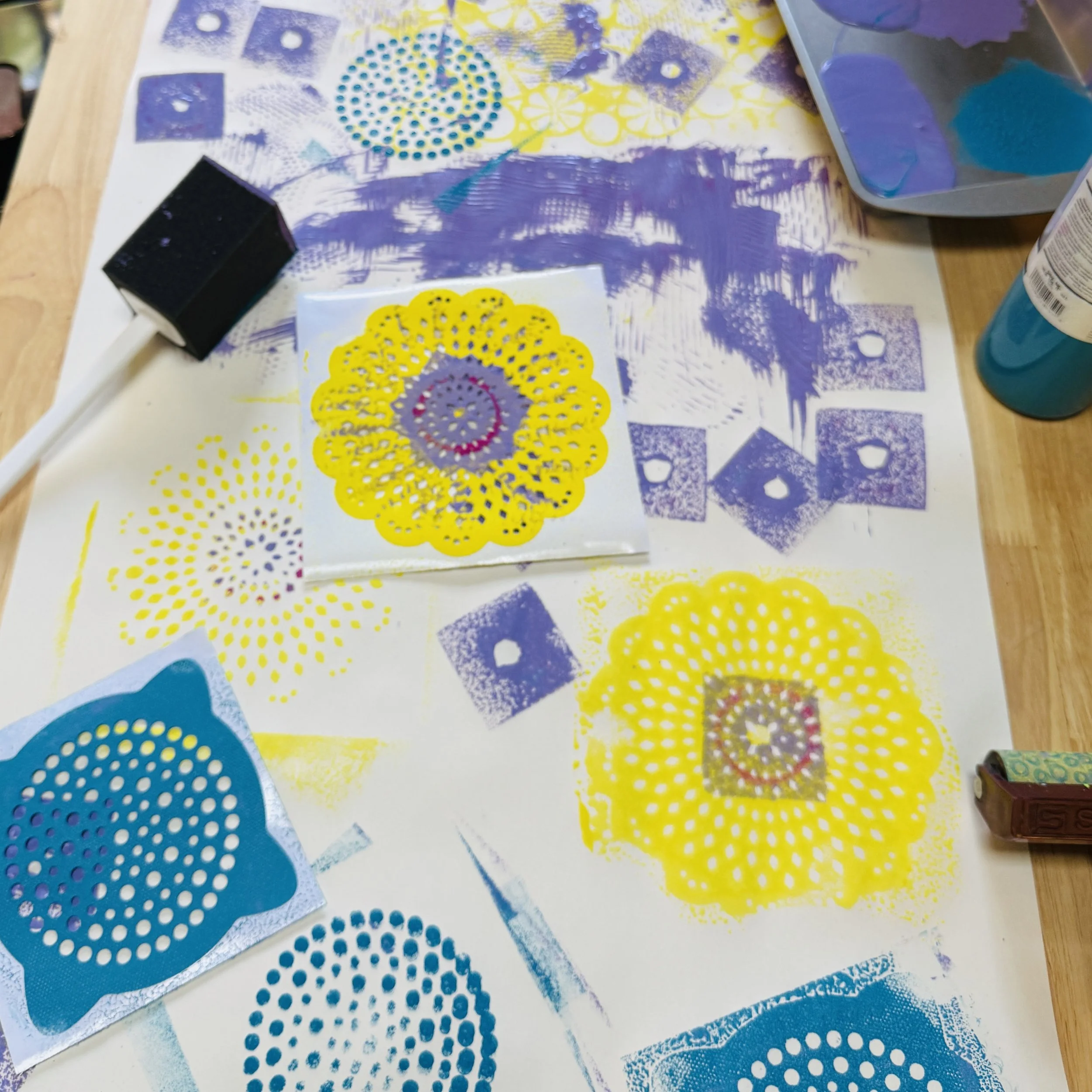 2D Exploration Fall Series: Printmaking