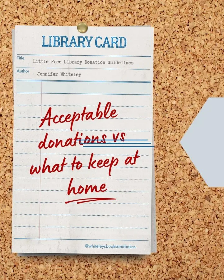 Now that we&rsquo;ve been up and running for 4 months, I thought I would post a reminder of what to donate to our LFL vs what NOT to donate&hellip;

Books with slightly cracked spines or dog-eared pages are okay! We also love books that have been pre