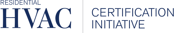 Residential HVAC Certification Initiative