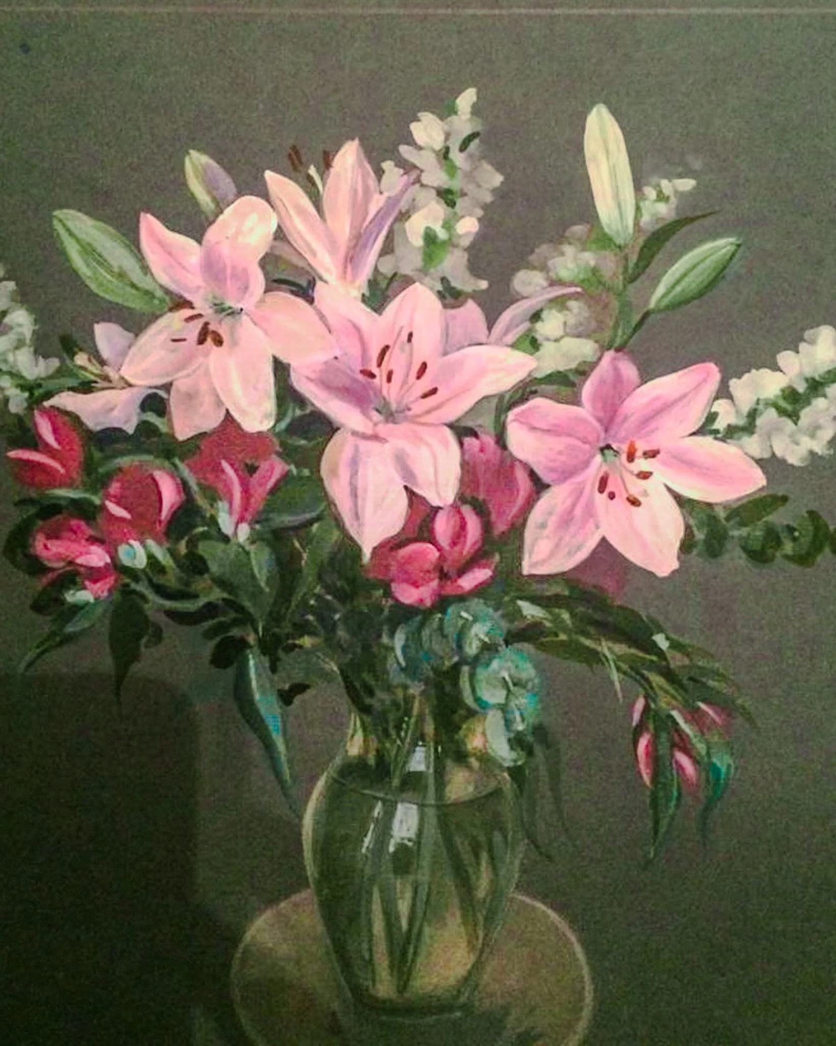 Blush Harmony in Glass, 2021