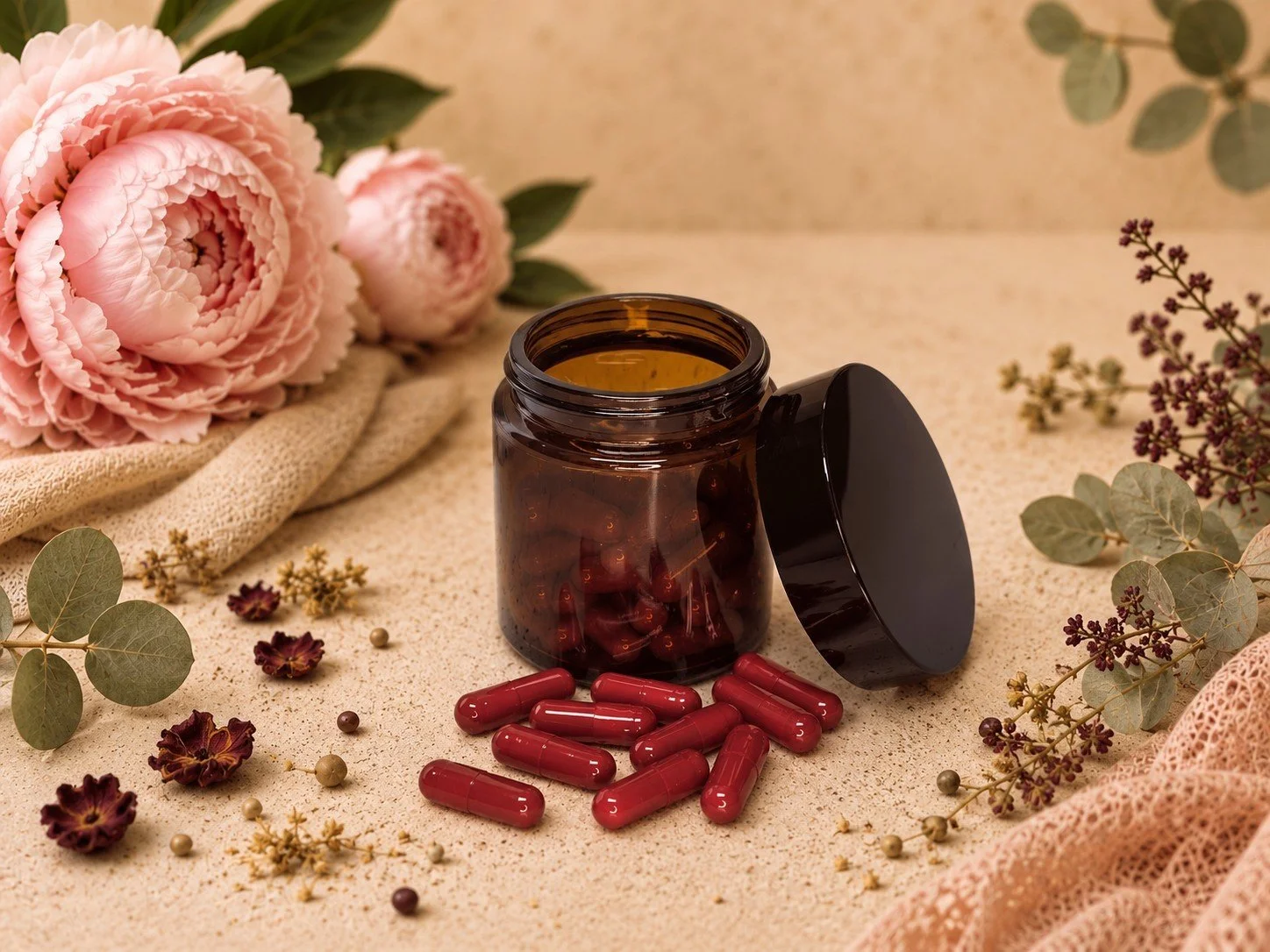 Placenta Encapsulation (Strawberry Veggie Capsules)