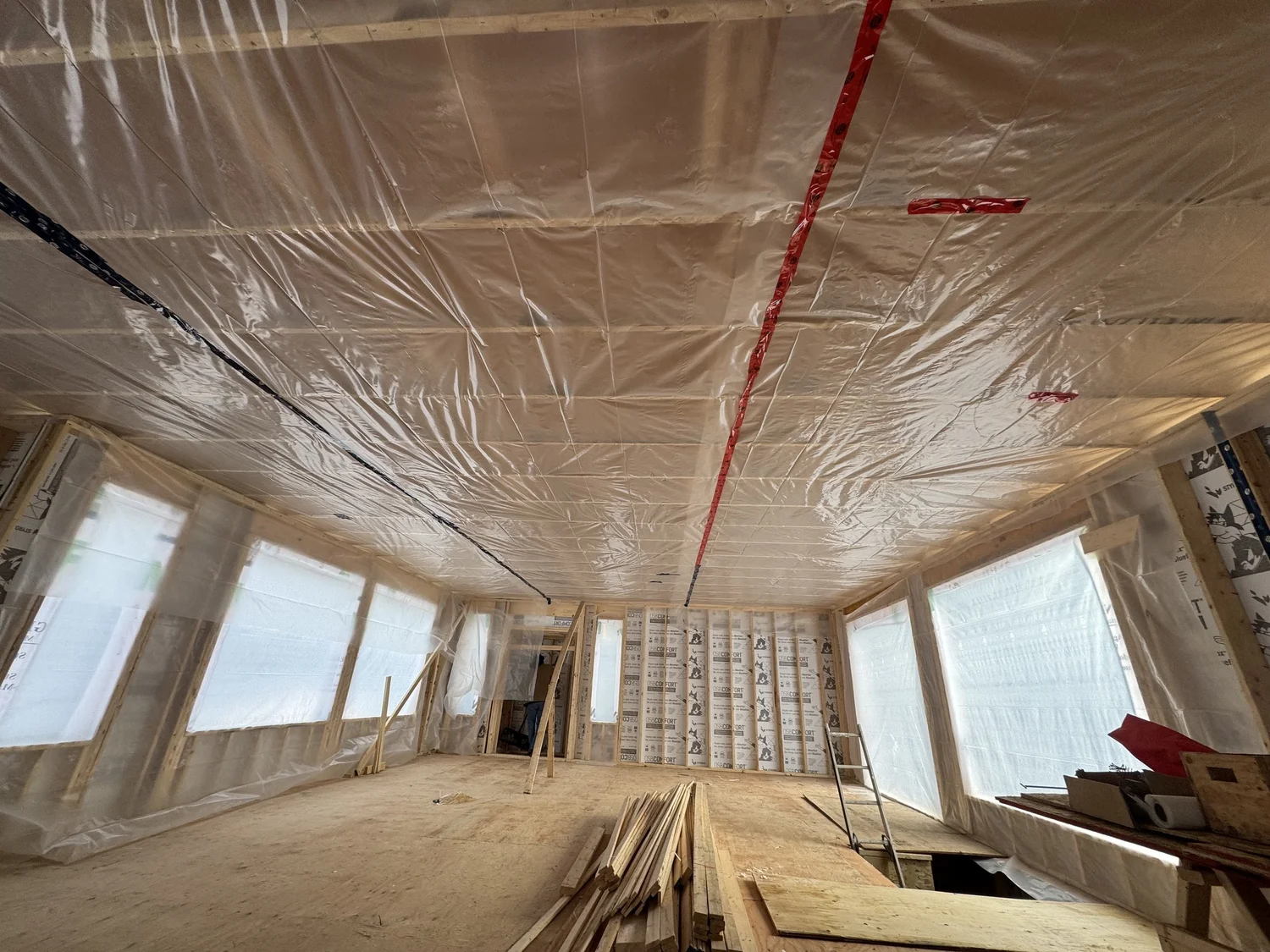 Avant les travaux : structure et isolation