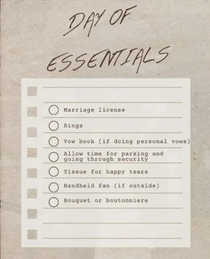 things to remember on wedding day