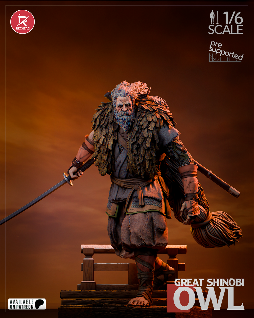 GS-0702 — GREAT SHINOBI OWL