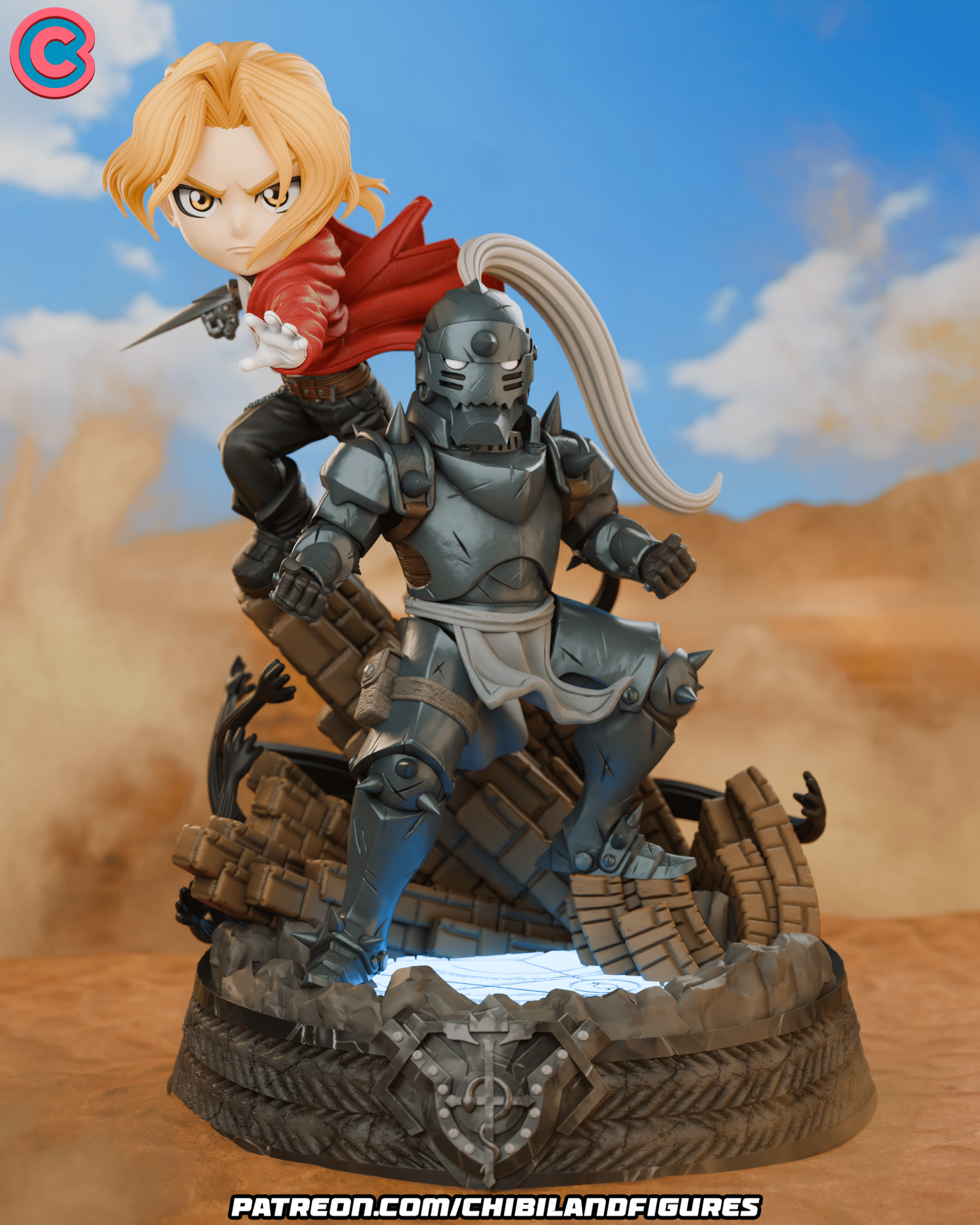 GS-0349 — Edward Elric Diorama