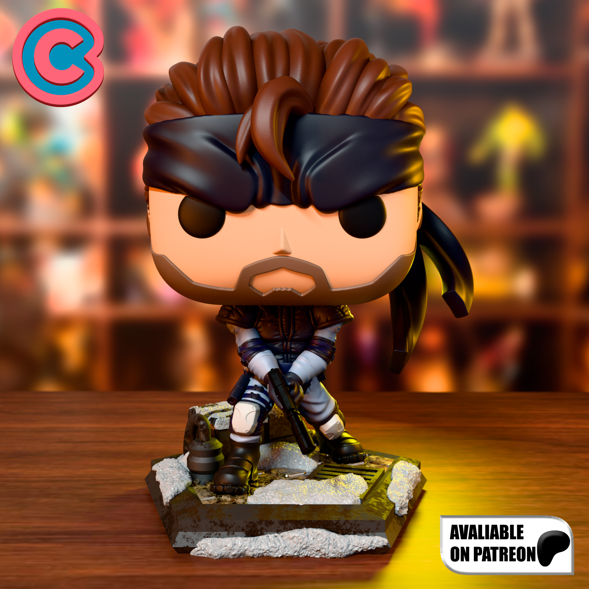 GS-0394 — Solid Snake