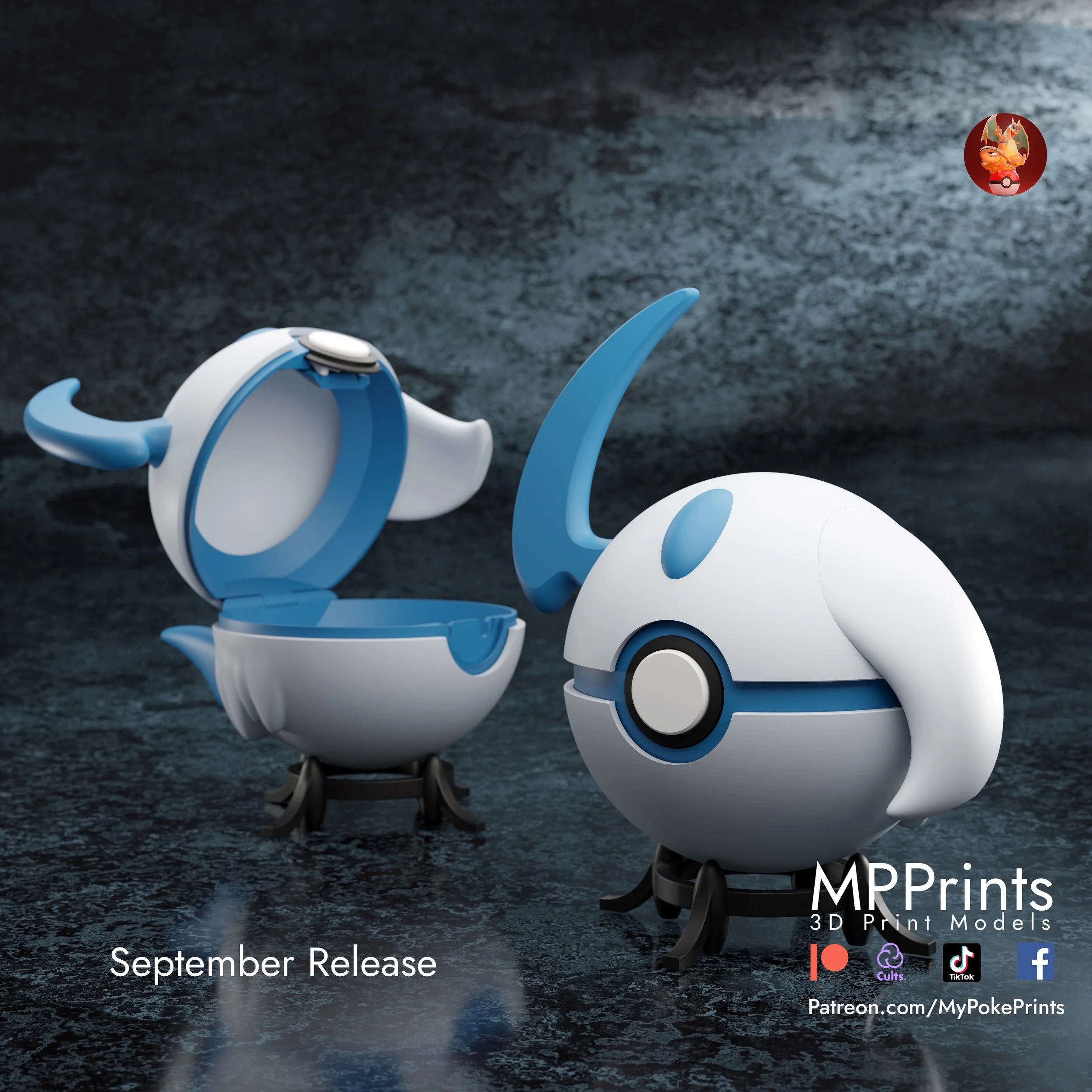 GS-0721 — Absol Pokeball