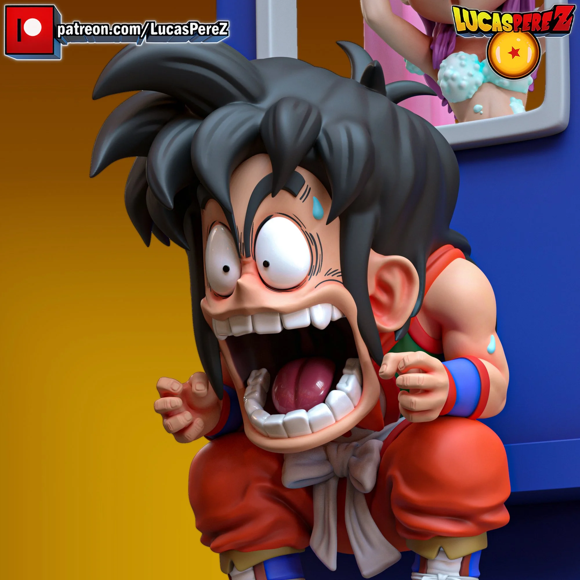 GS-0585 — Yamcha and Bulma Chibis