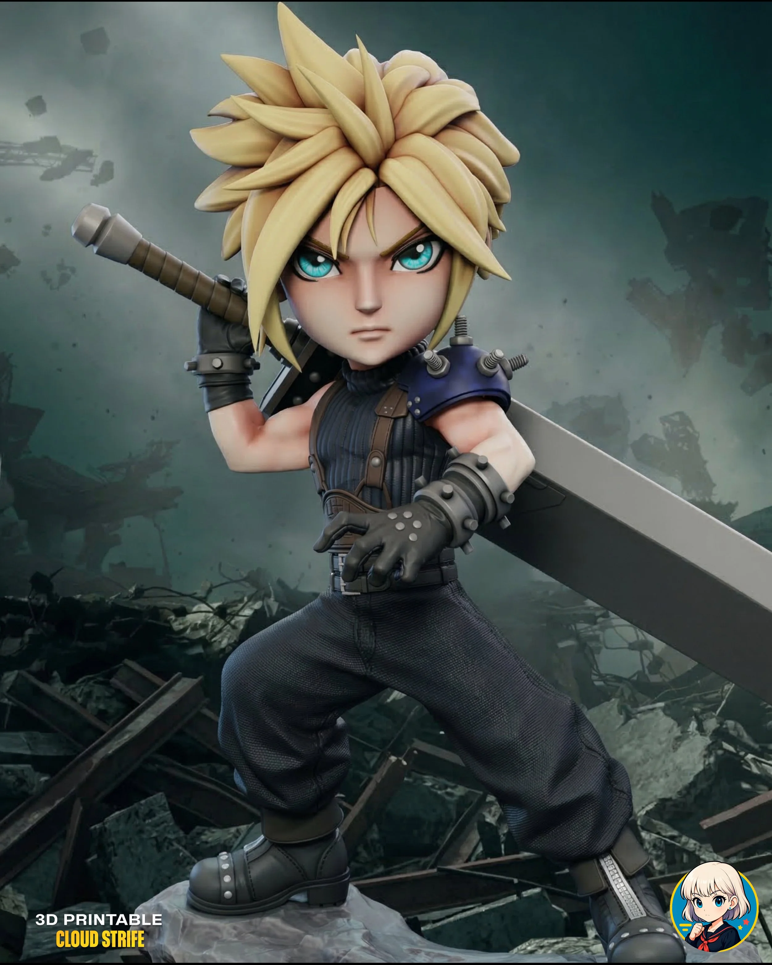GS-0296 — Cloud Strife Collab