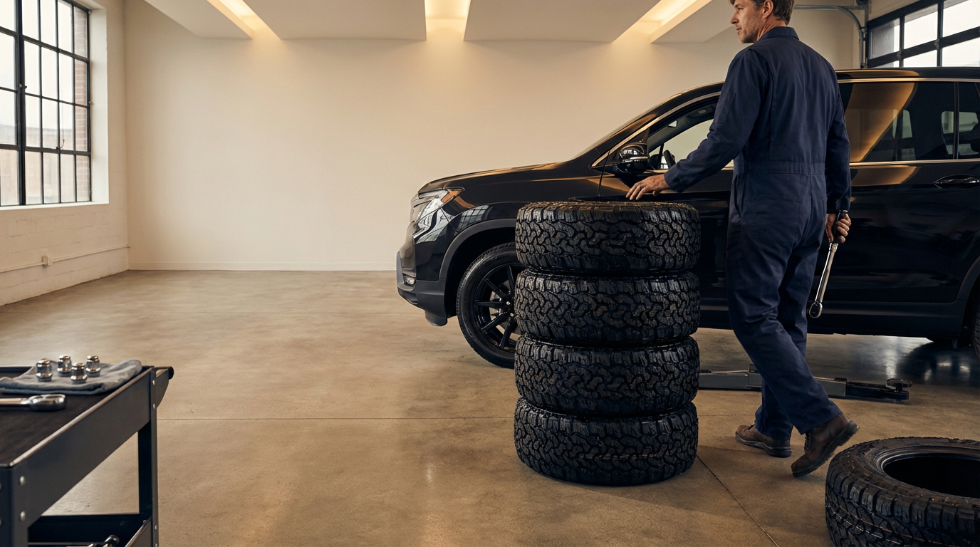 All-Terrain Tire Installation