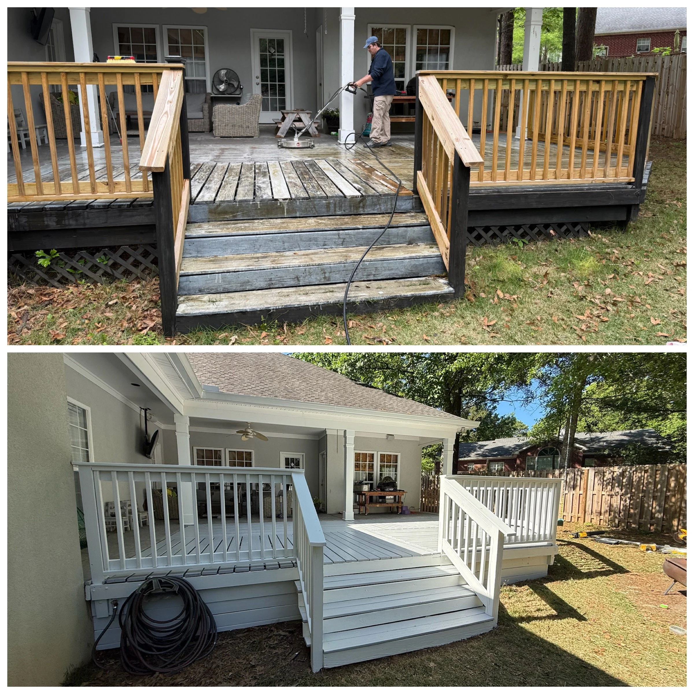 outdoor home improvement handyman