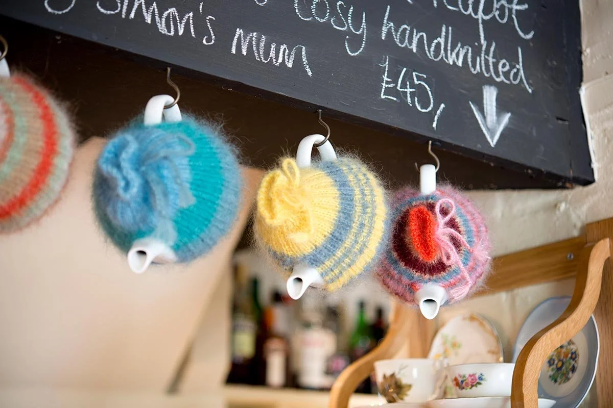 Hand Knitted Cozy