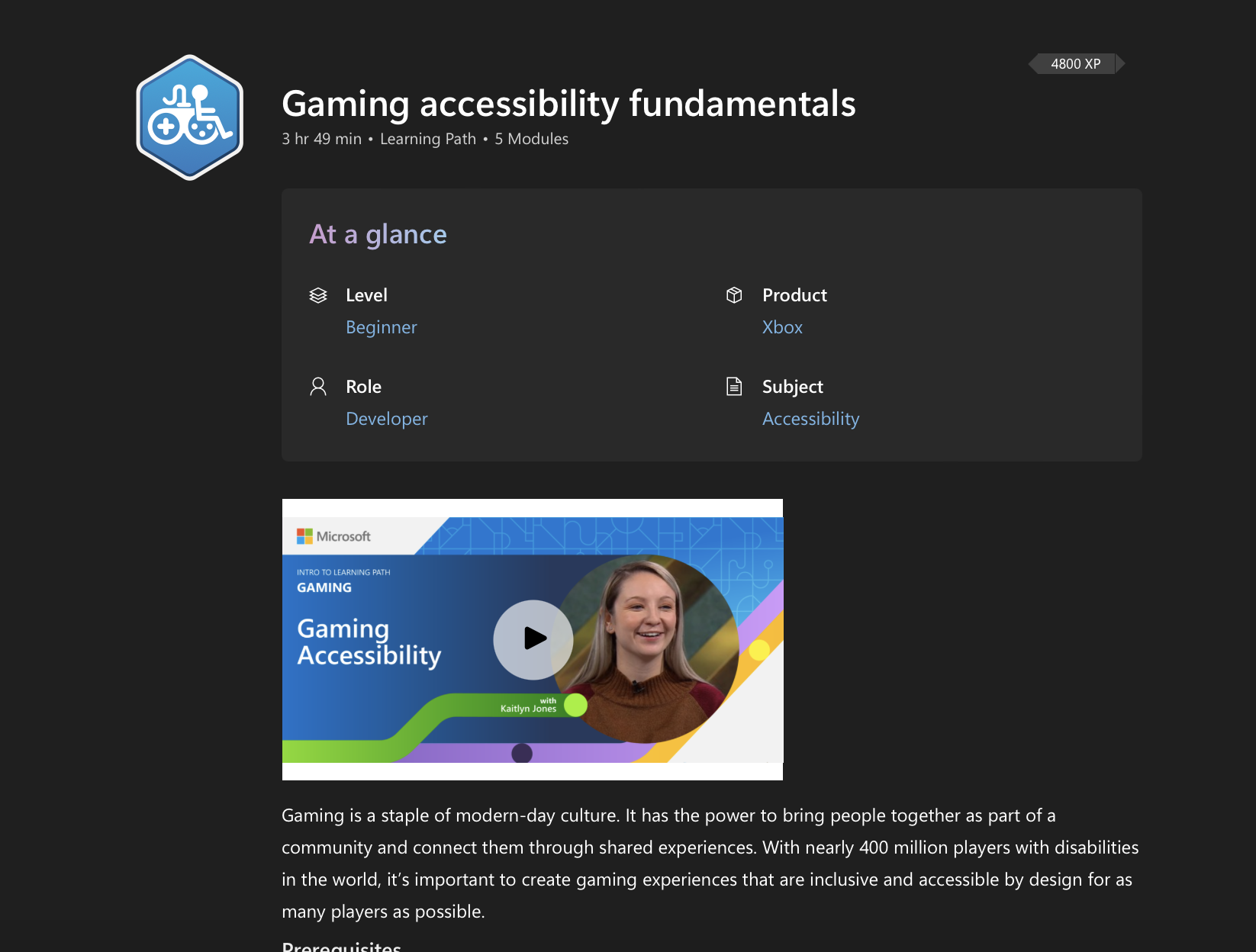Gaming Accessibility Fundamentals - Coming Soon