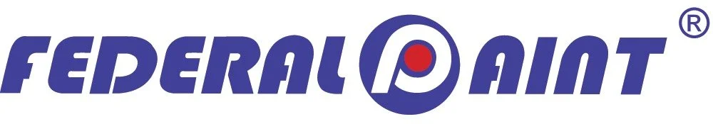 Logo of Federal Point with stylized text and a circular emblem containing a red dot.