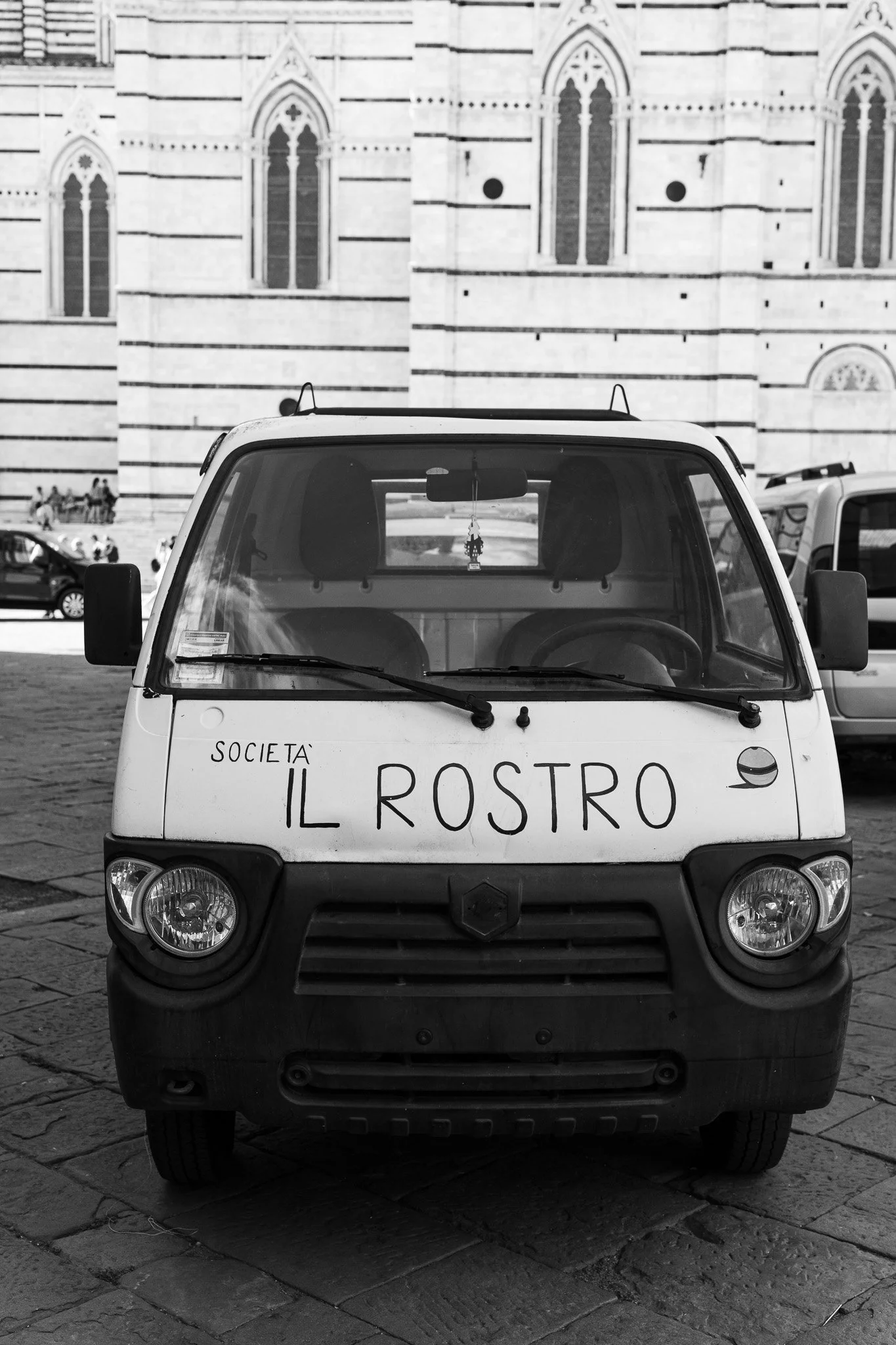 Parked Up Front.