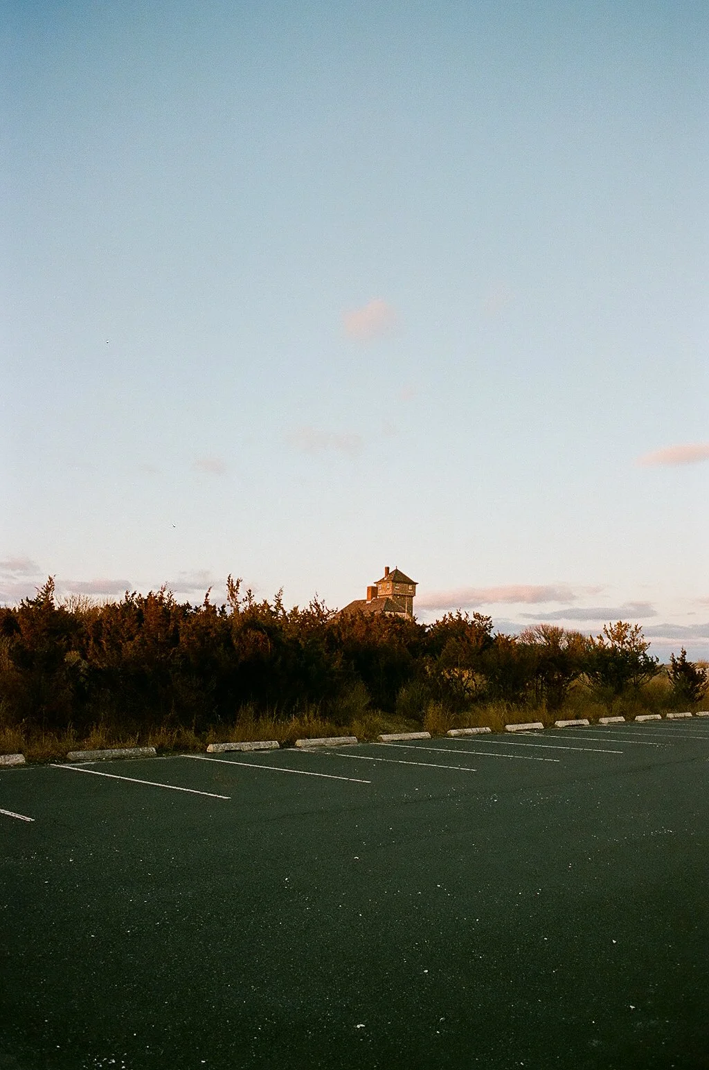 Sandy Hook Parking Lot, Golden Hour