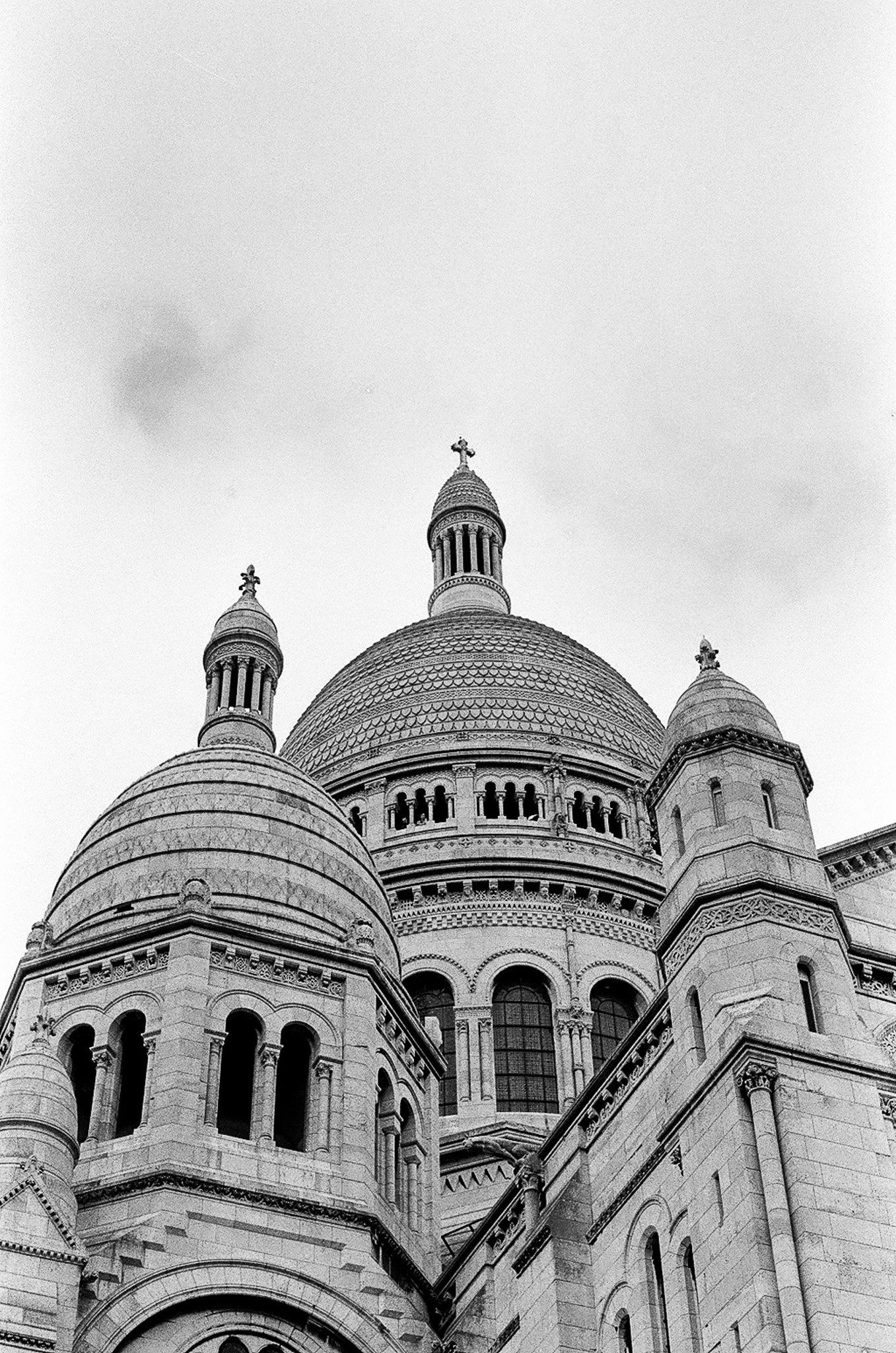 Sacre Coeur, on Film. Recommended maximum print size 8x12.