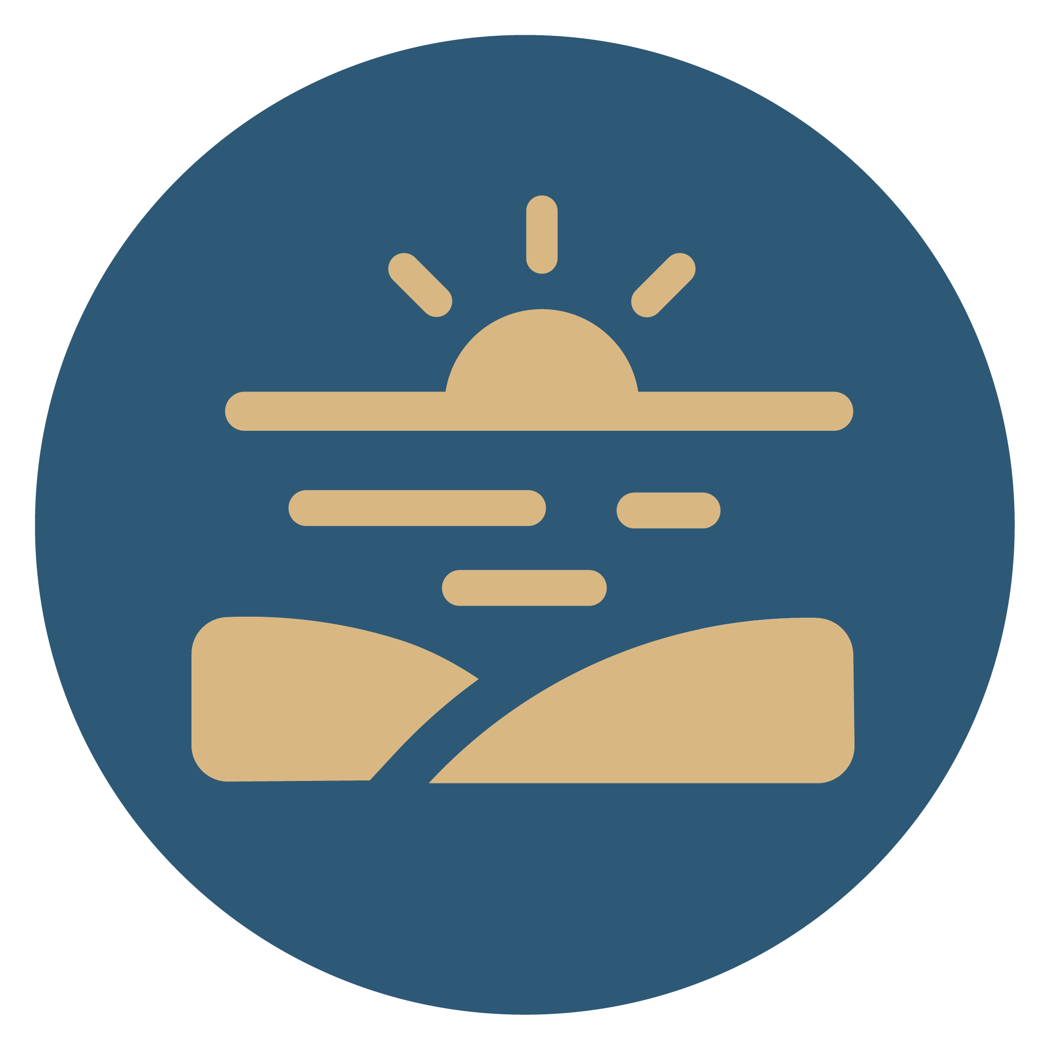 Icon of sunrise.