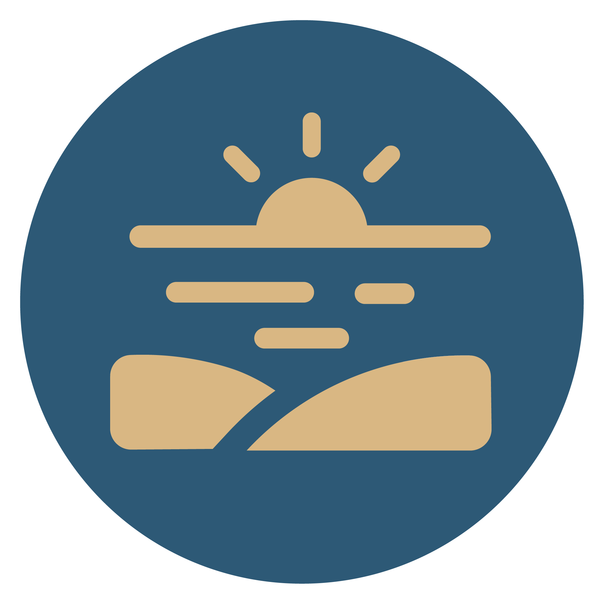 Icon of sunrise.