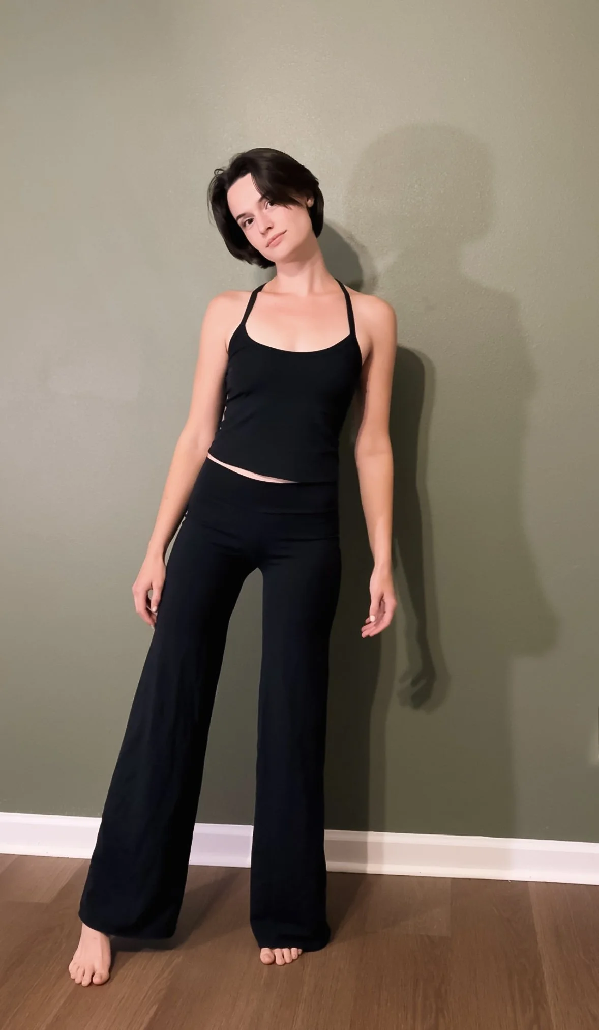 Wide-Leg Yoga Pants