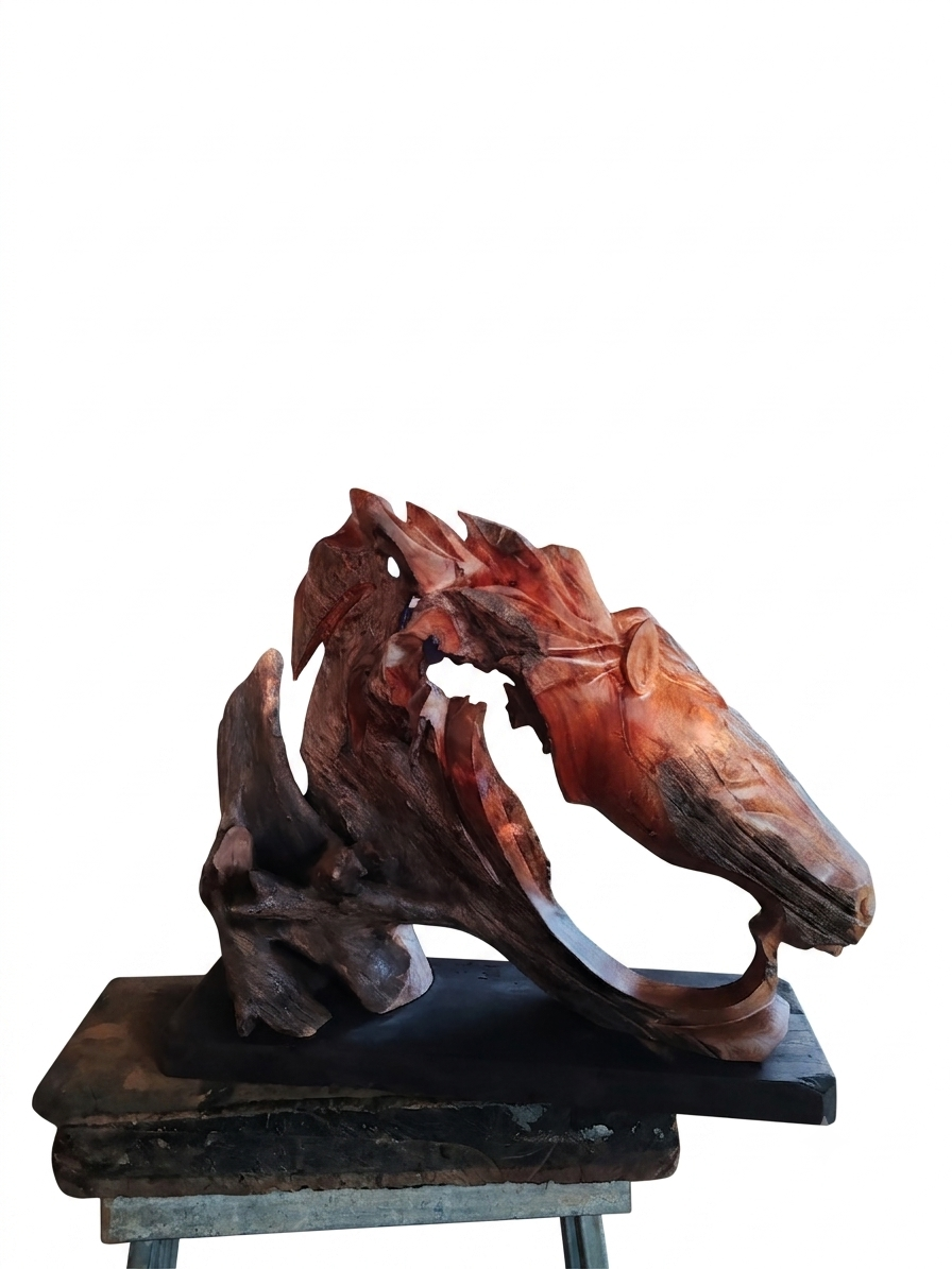 Cabeza de caballo.