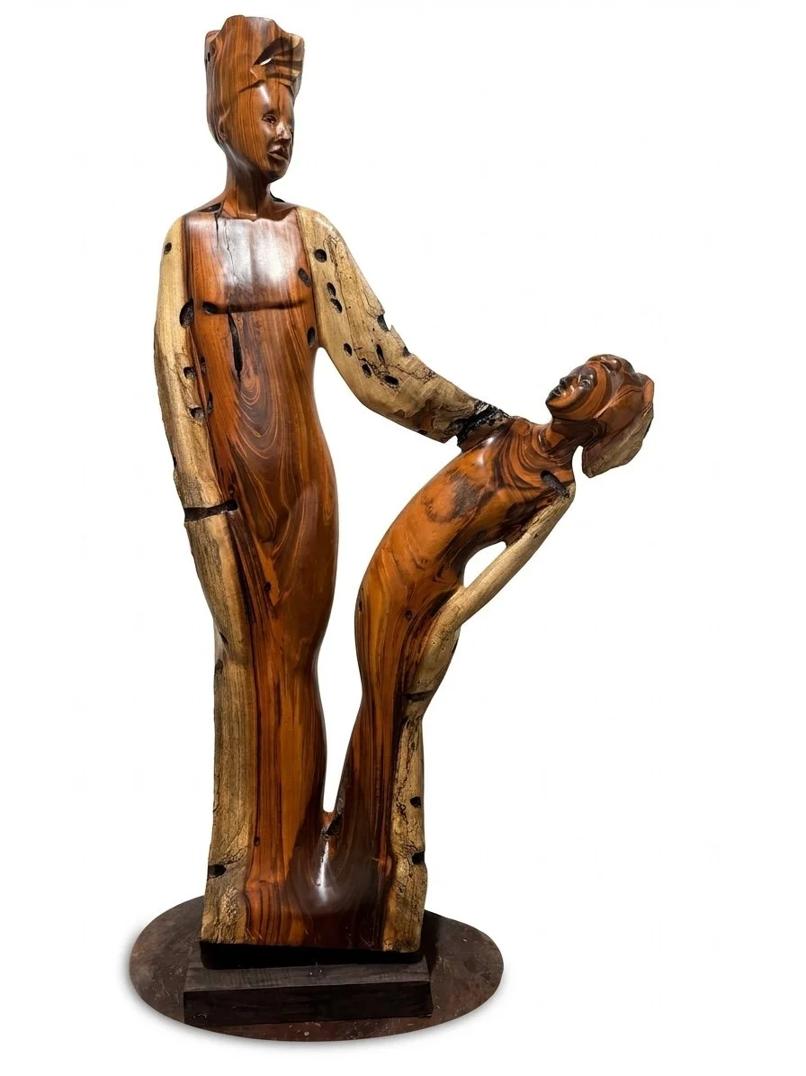 PROMENADE
Wood: Ron Ron
Dimensions: 52"(H)×28"(W)×11"(D) 

Moments etched in mind and heart.