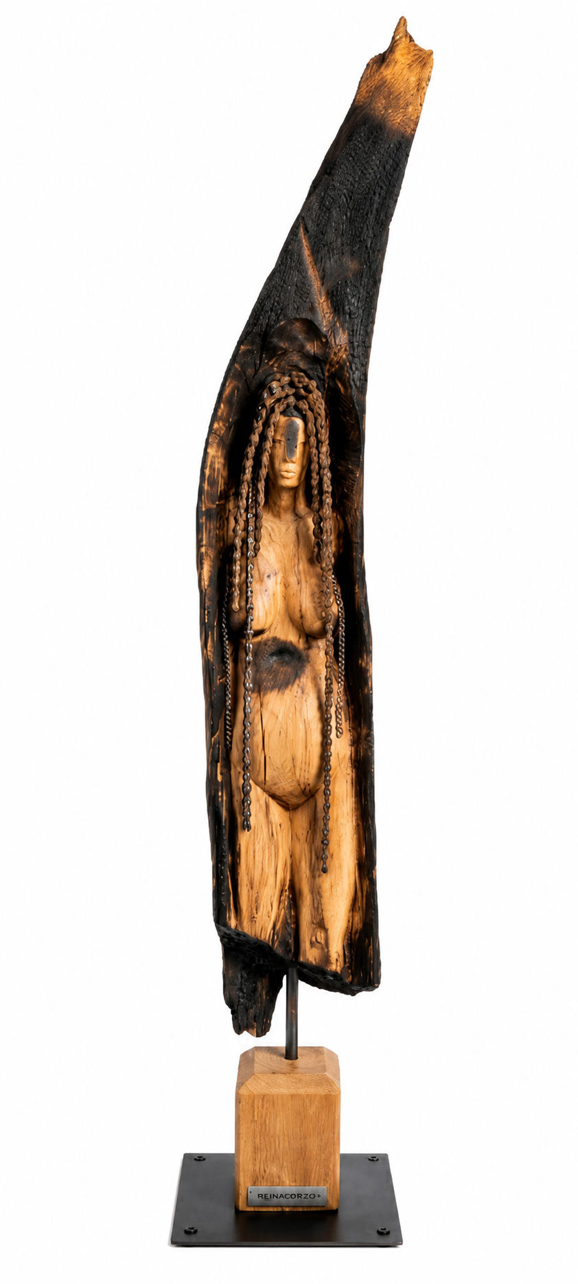 METAMORFOSIS

Madera: Teca
Dimensiones:  47"(H)×9"(W)×8"(D) 

Toda transformación nace de la capacidad de sobreponerse a la adversidad. Esta escultura representa el renacer, la evolución y la oportunidad de convertir las experiencias difíciles en el 