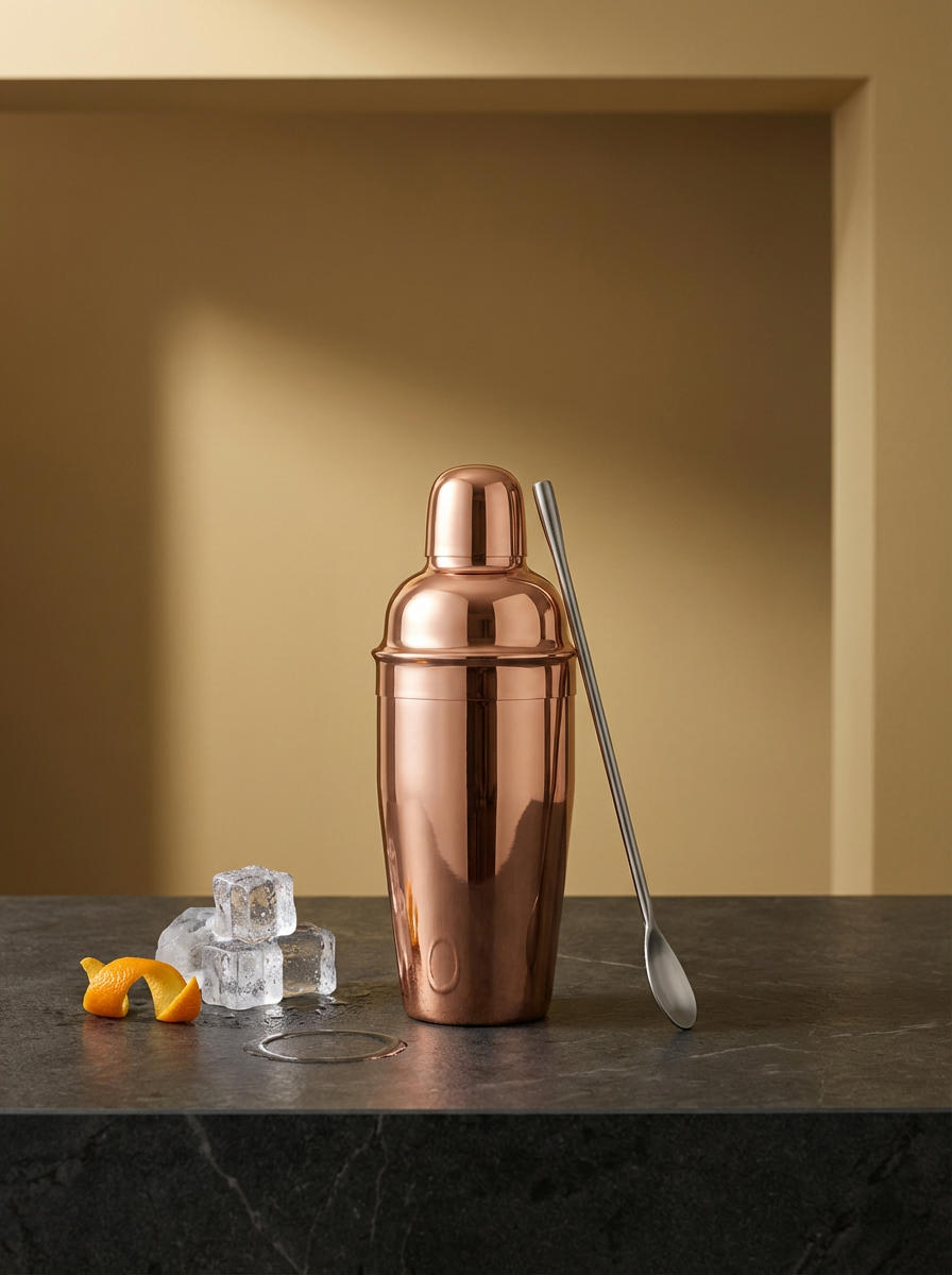 Copper Cocktail Shaker