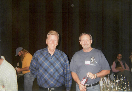 Roger Wolken, Bruce Wood. Collinsville, IL show.  11-7-04.  
