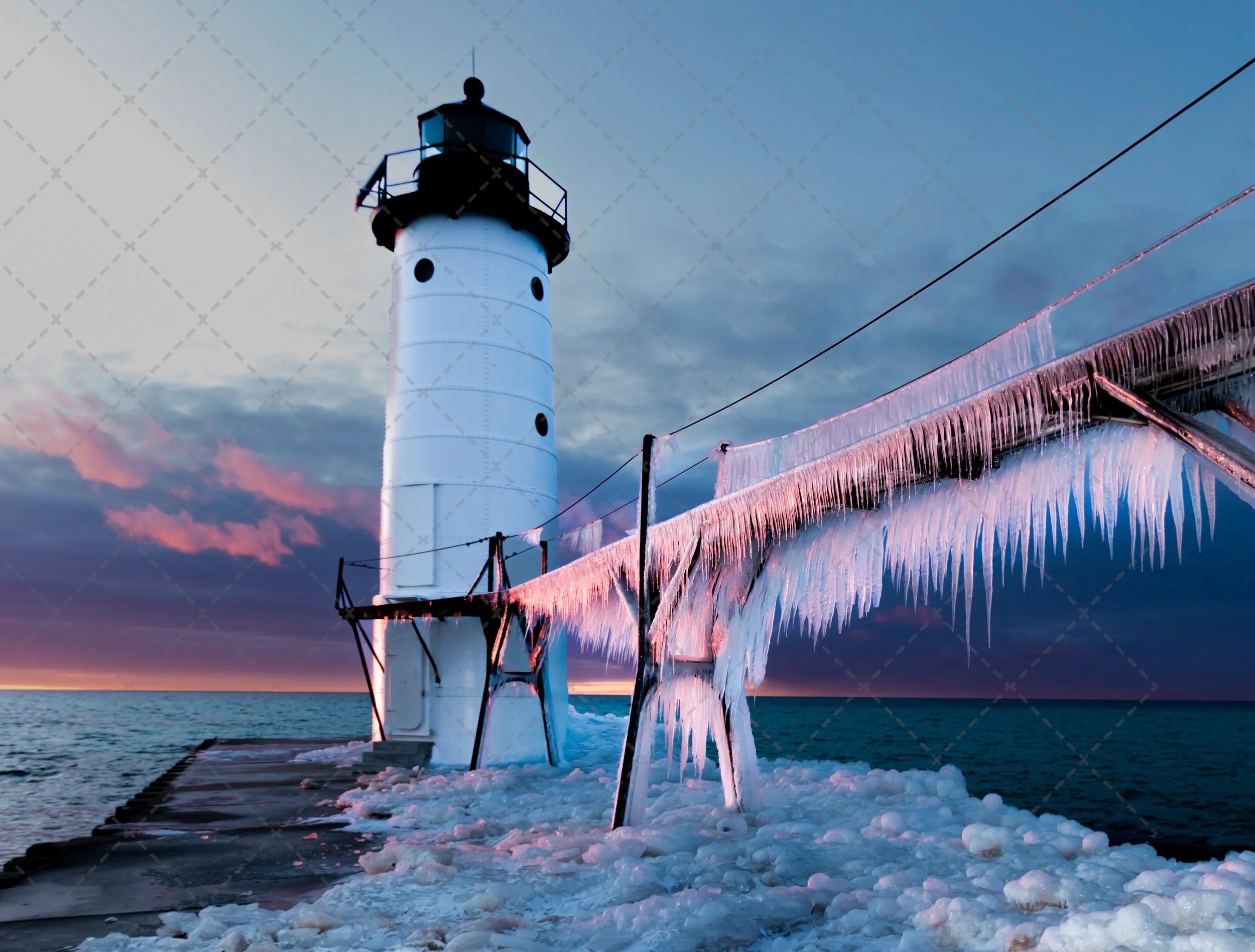 Manistee lighthouse~Iced (1 of 1).jpg