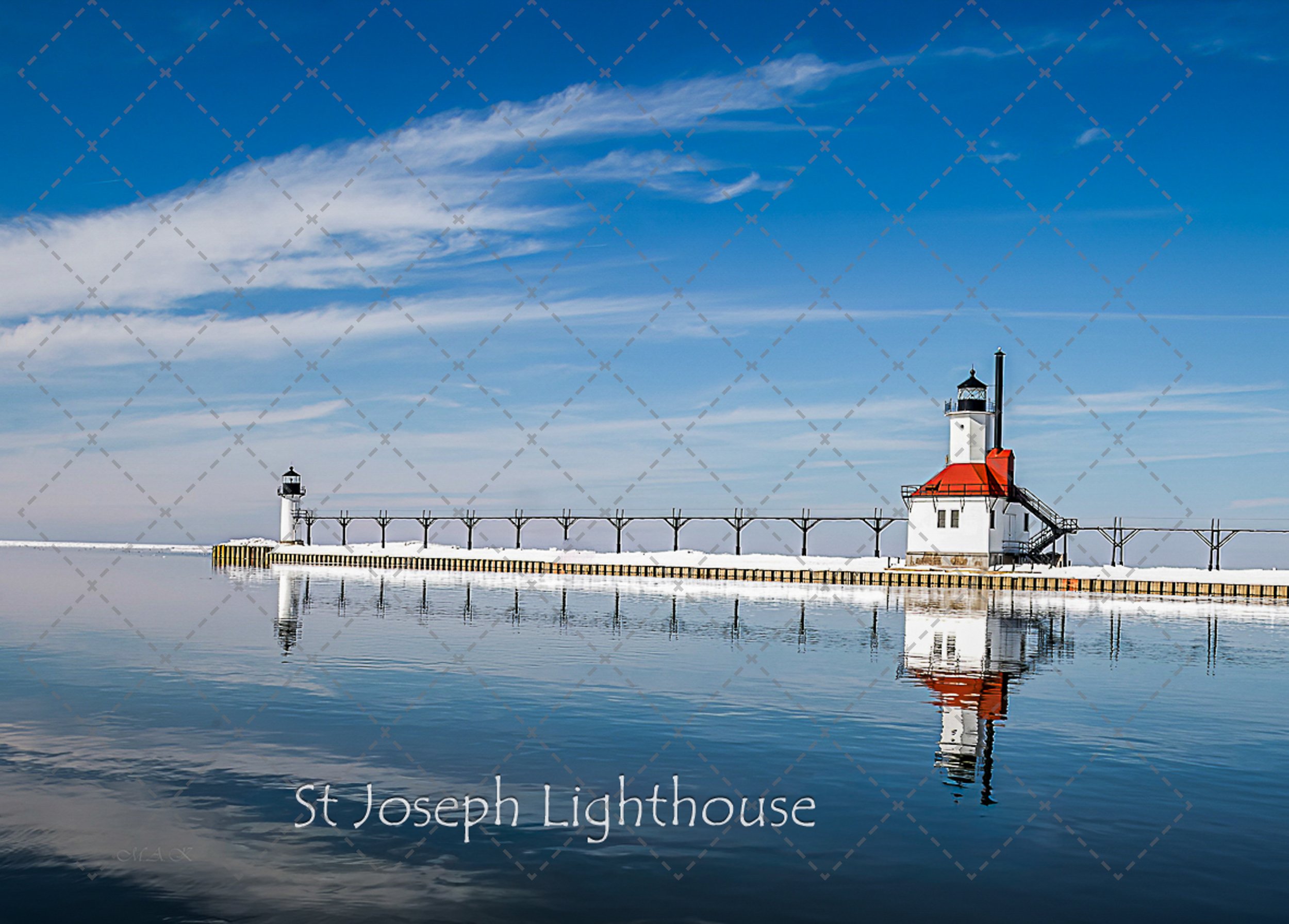 St Joseph Lighthouse~Spring Reflection.jpg