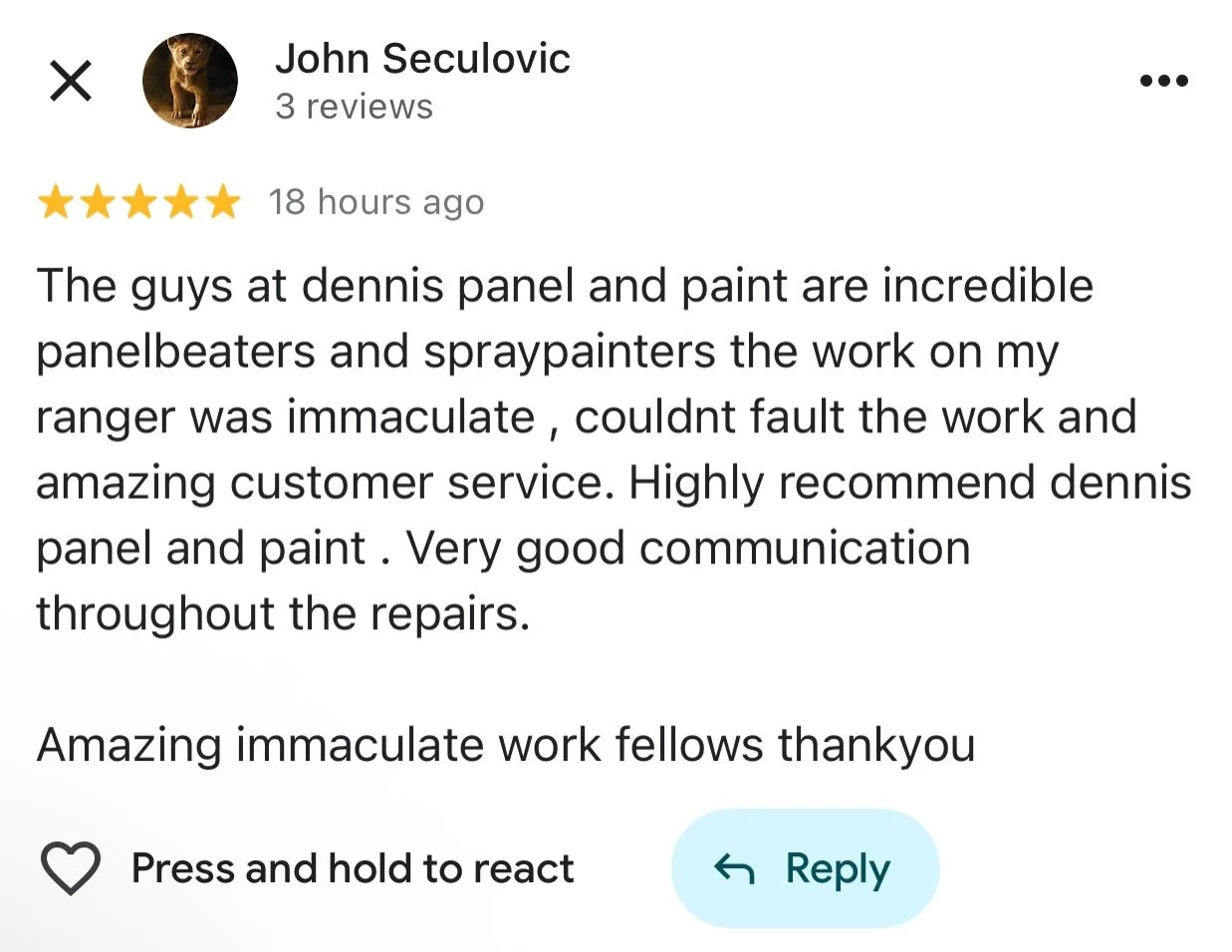 Cheers John! 🍻 Love getting good feedback from happy customers!