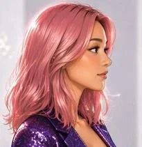Shan Shan Pink Hair 100.JPG