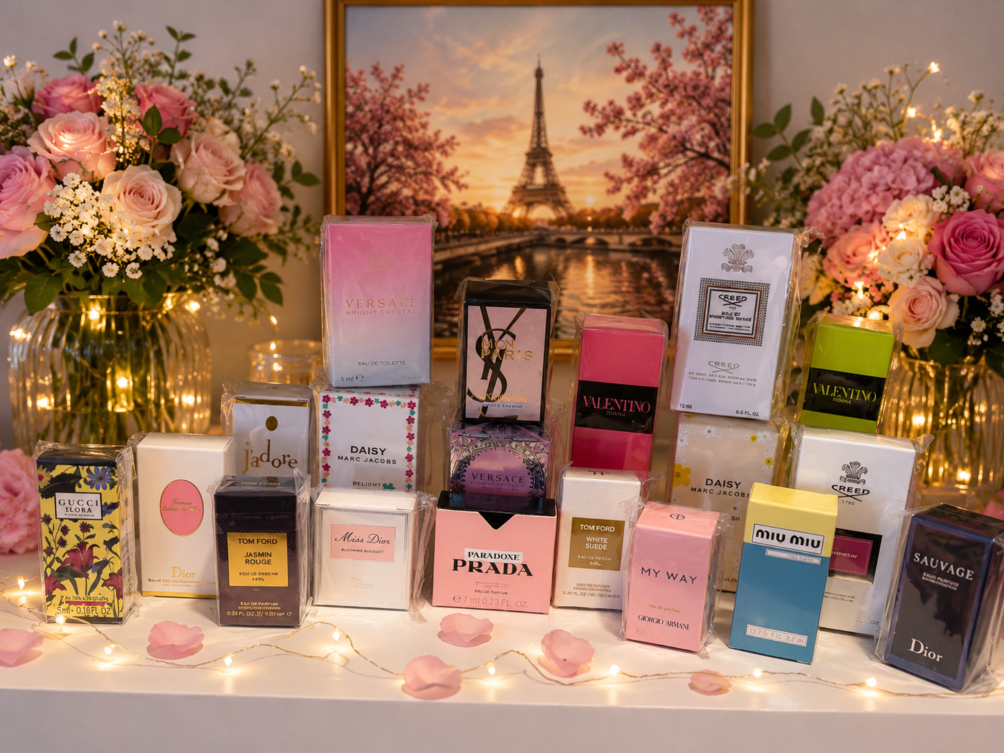 Mini  Luxury Designer Perfume Collection x 12
