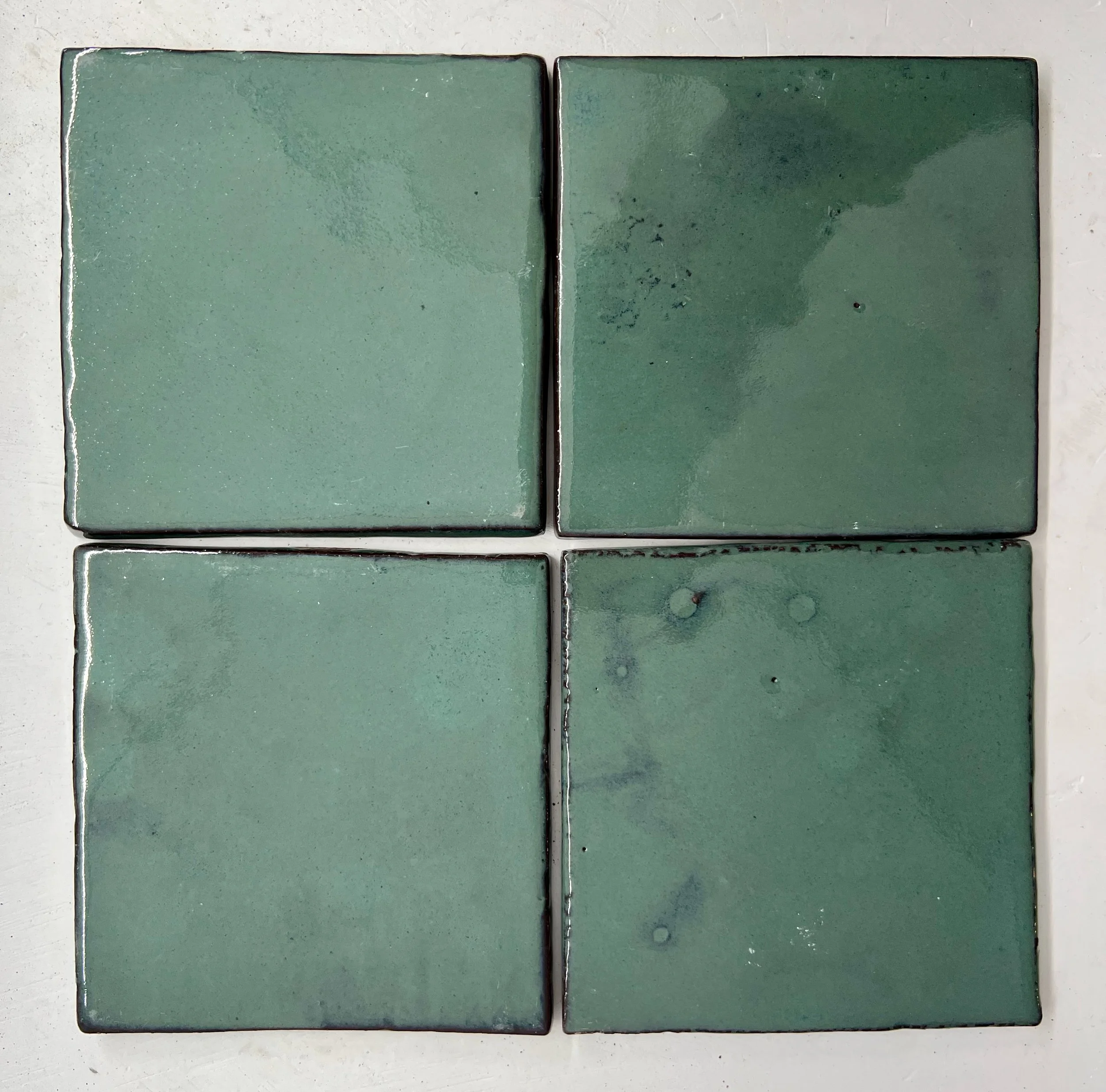 Square Green Tile