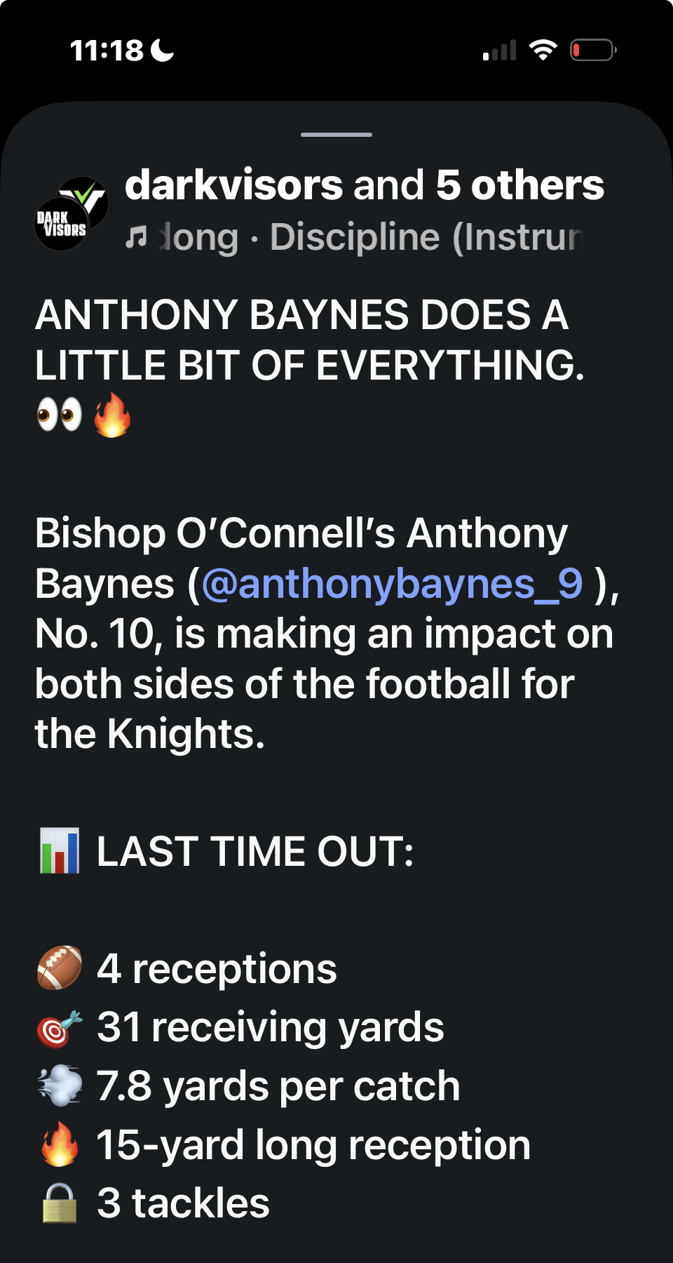 Anthony Baynes Both Sides of the Ball 2028