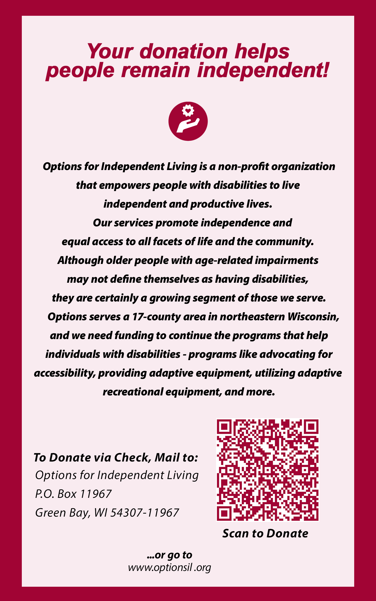 Options for Independent Living Appeal Reverse