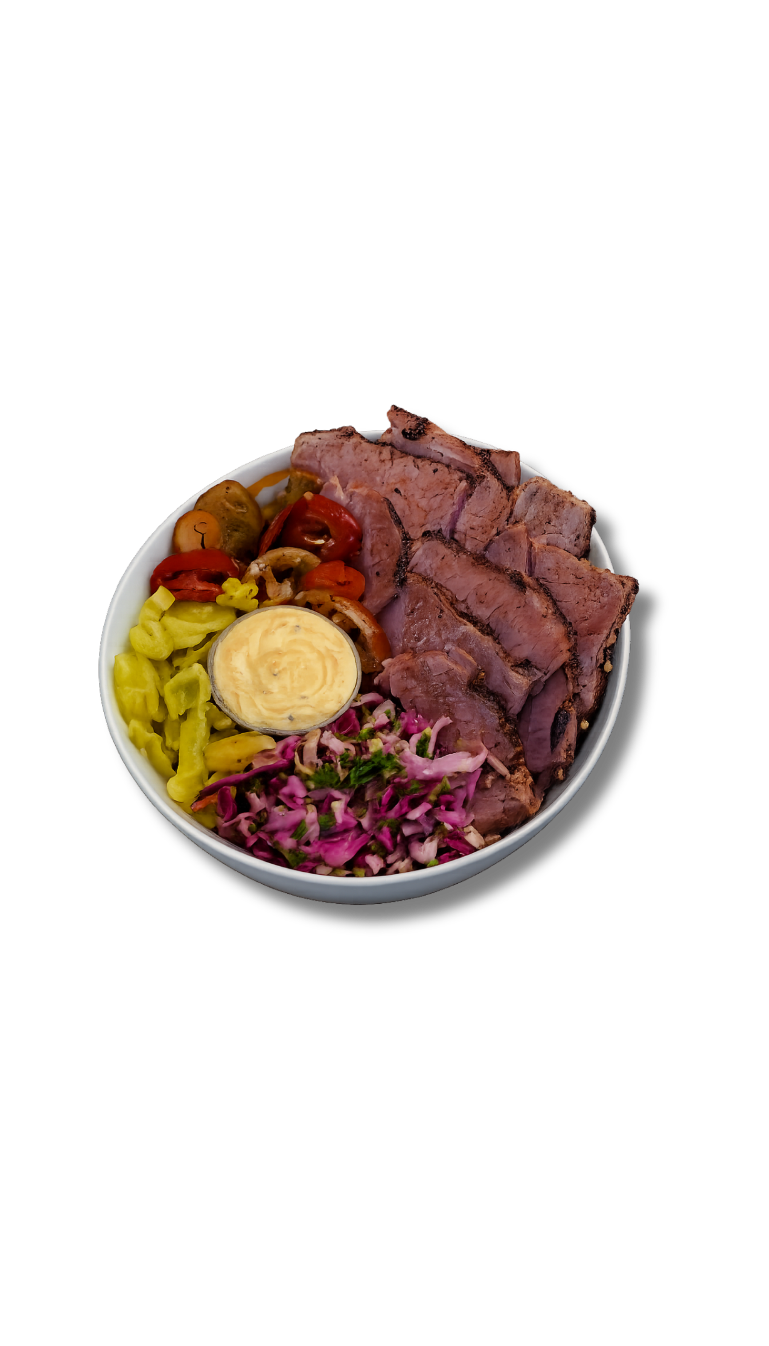 || PASTRAMI · BBNK EXCLUSIVE ||
Papa's 14-hr Smoked Brisket Pastrami, Iceberg Lettuce, Papa's Slaw, Pickled Peppers, Papa's Aioli