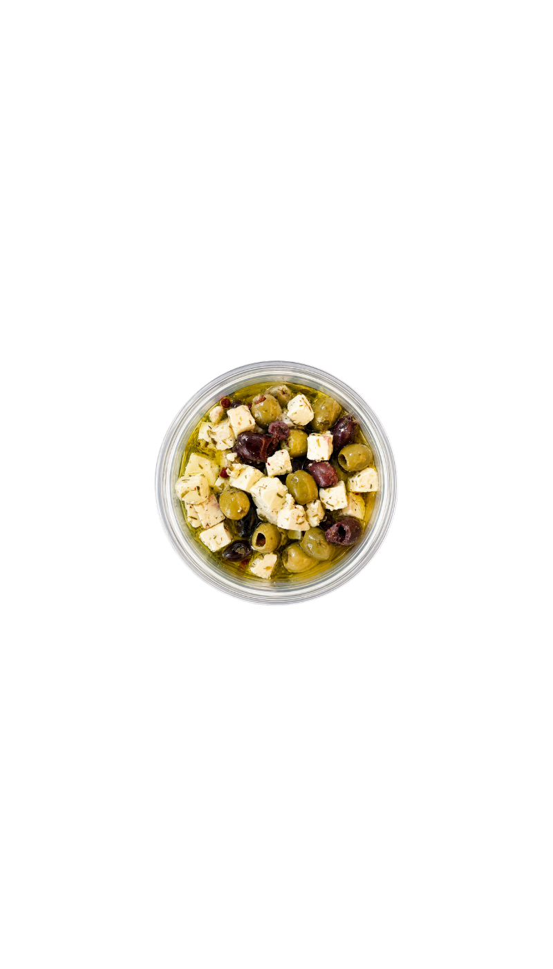 FETA OLIVE MIX ·
