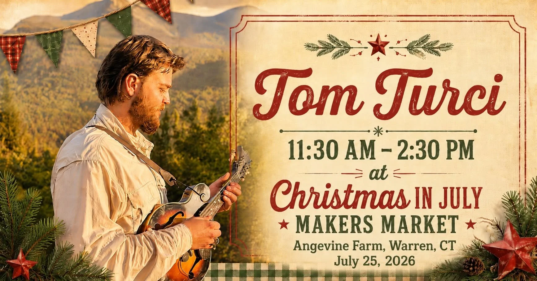 Solo at Christmas In July Makers Market