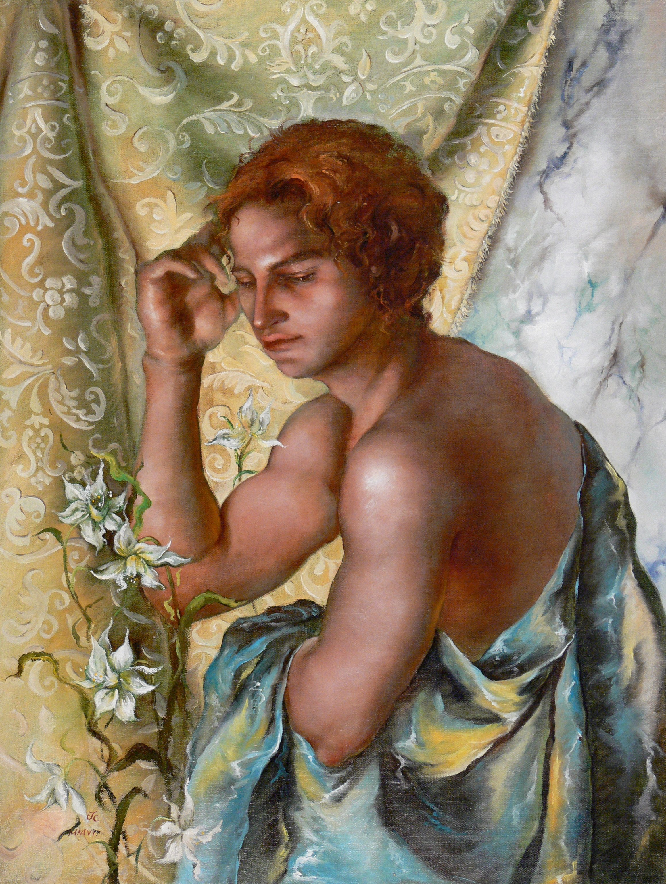 Narcissus
31 x 24 inches
Oil on Linen