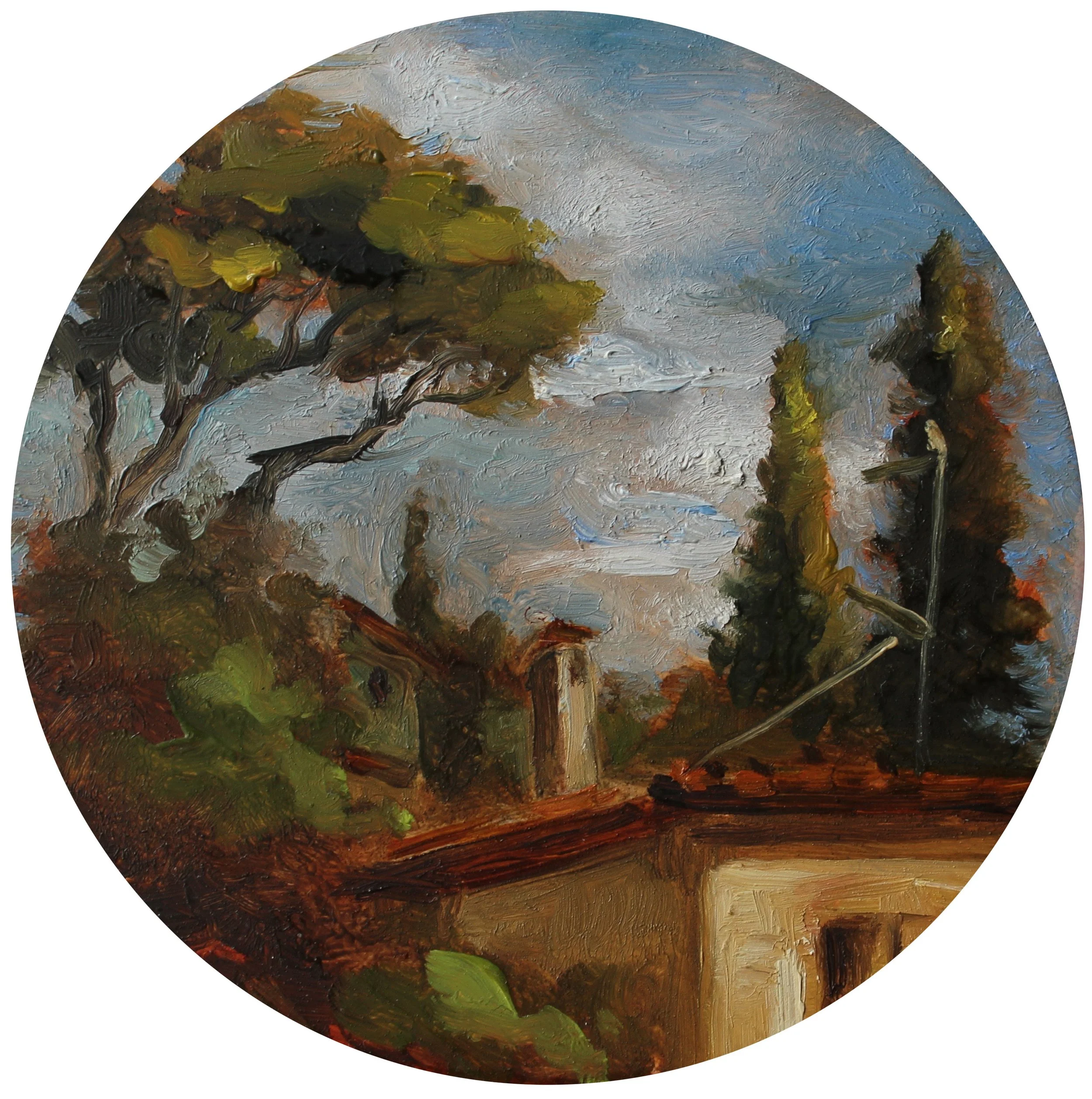 Firenze 2019-1
3 inches in diameter
Oil on Copper