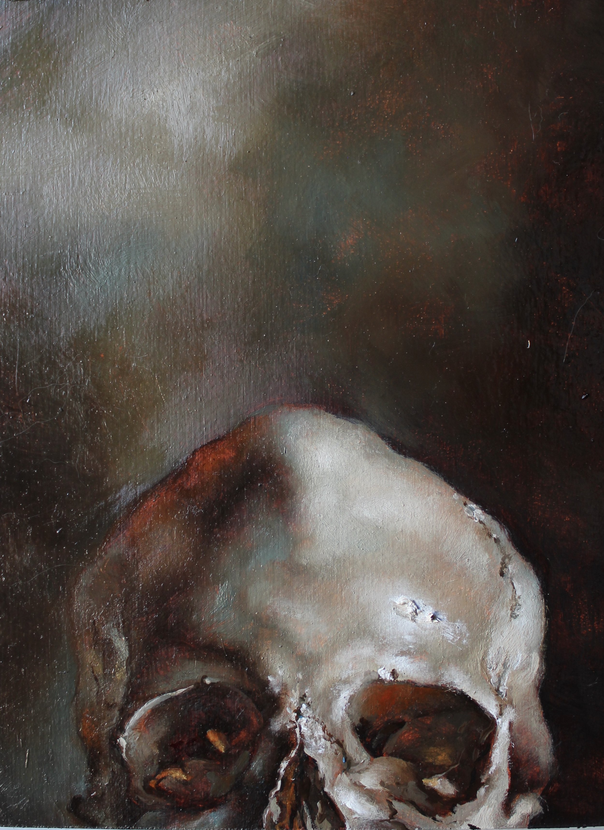 Hide and Seek I	
8 x 6 inches
Oil on Wood