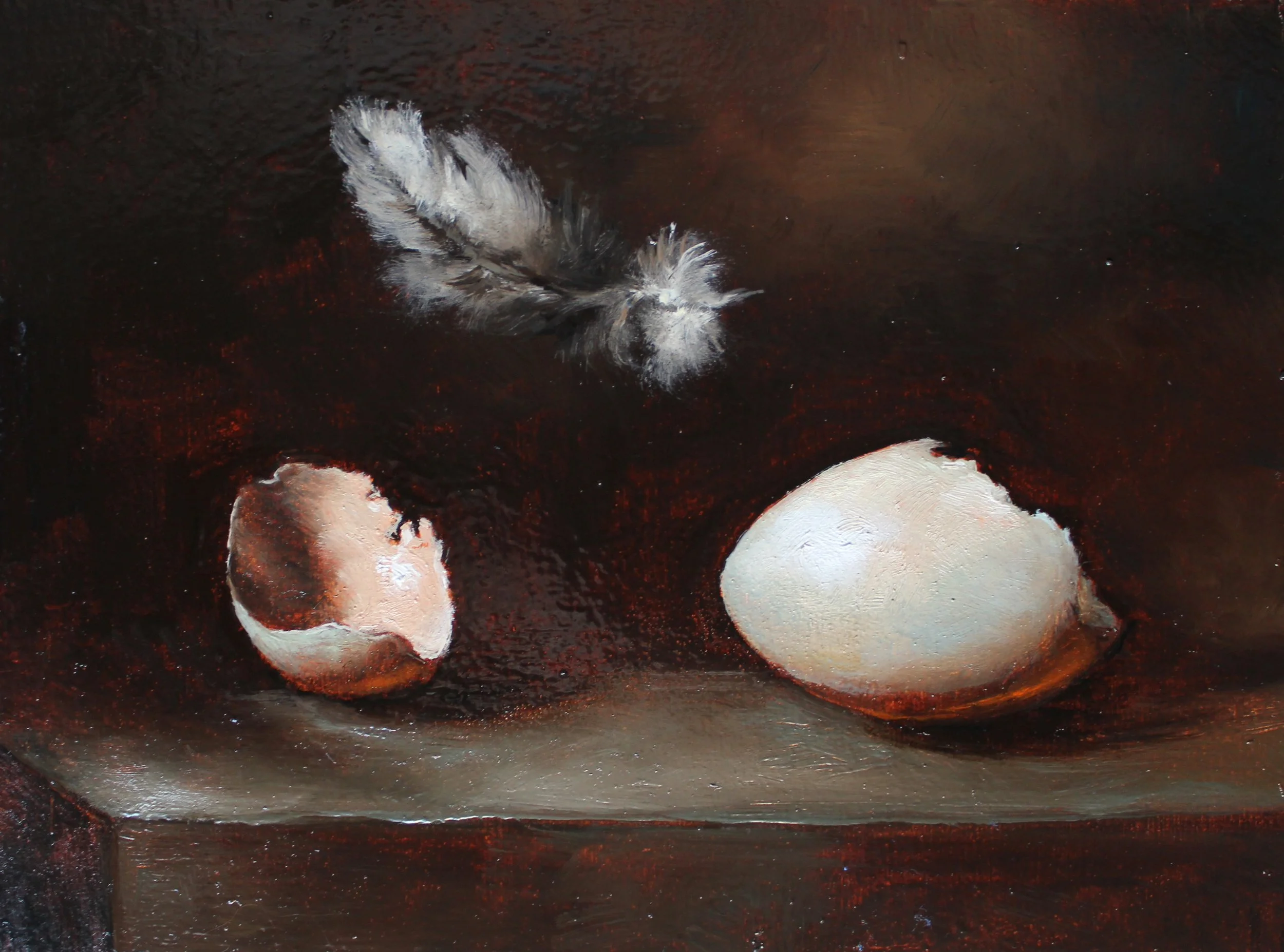 Circle of Life 
6 x 8 inches
Oil on Wood