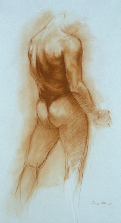 David
26 x 19 inches
Red Chalk on White Paper
