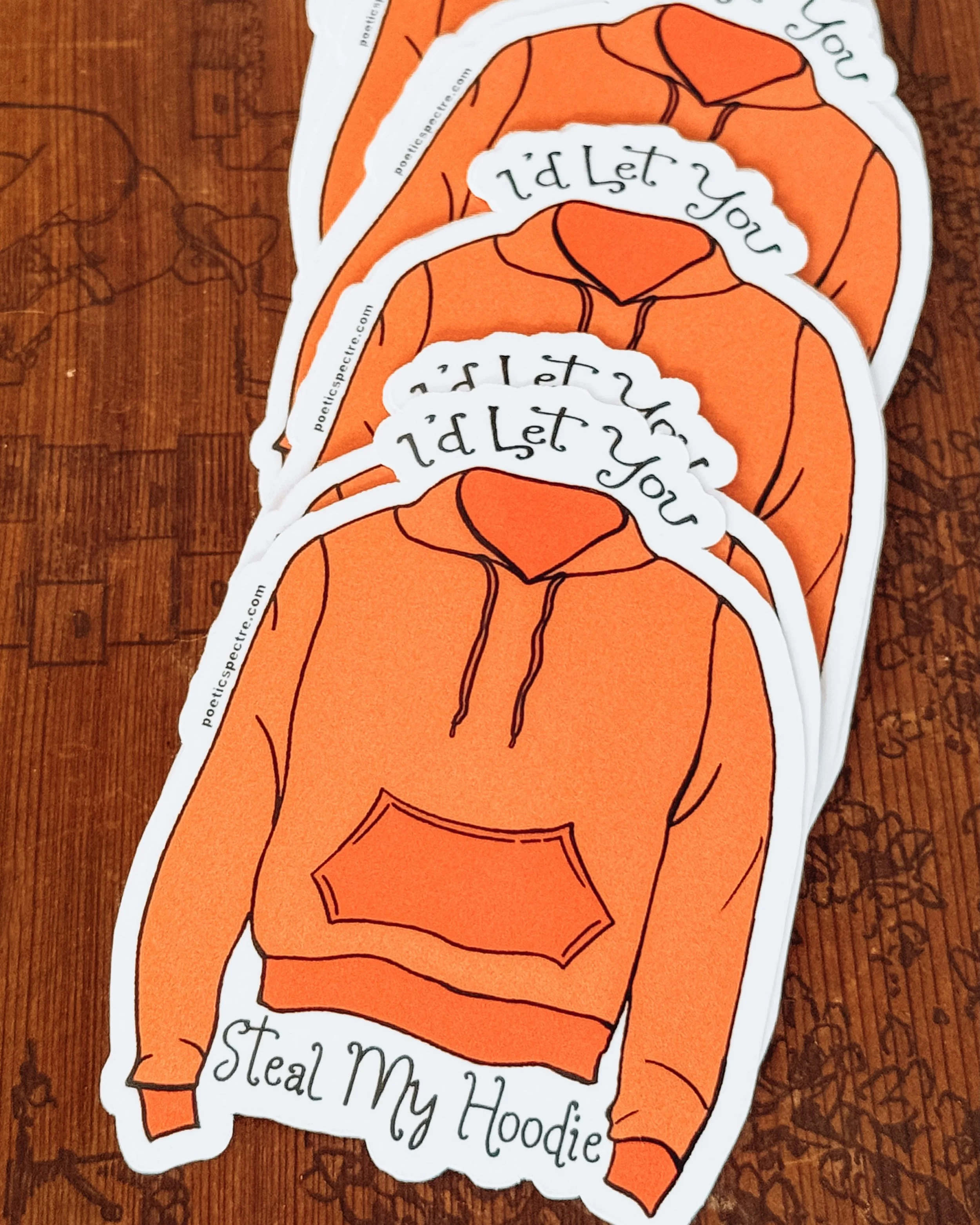 We may have had to push my book publication back a touch but there have been lessons learned, and I know what not to do next time. That said, I made some promo stickers and @maekadedesigns printed a few batches for me! I&rsquo;m in love with them 🫶?