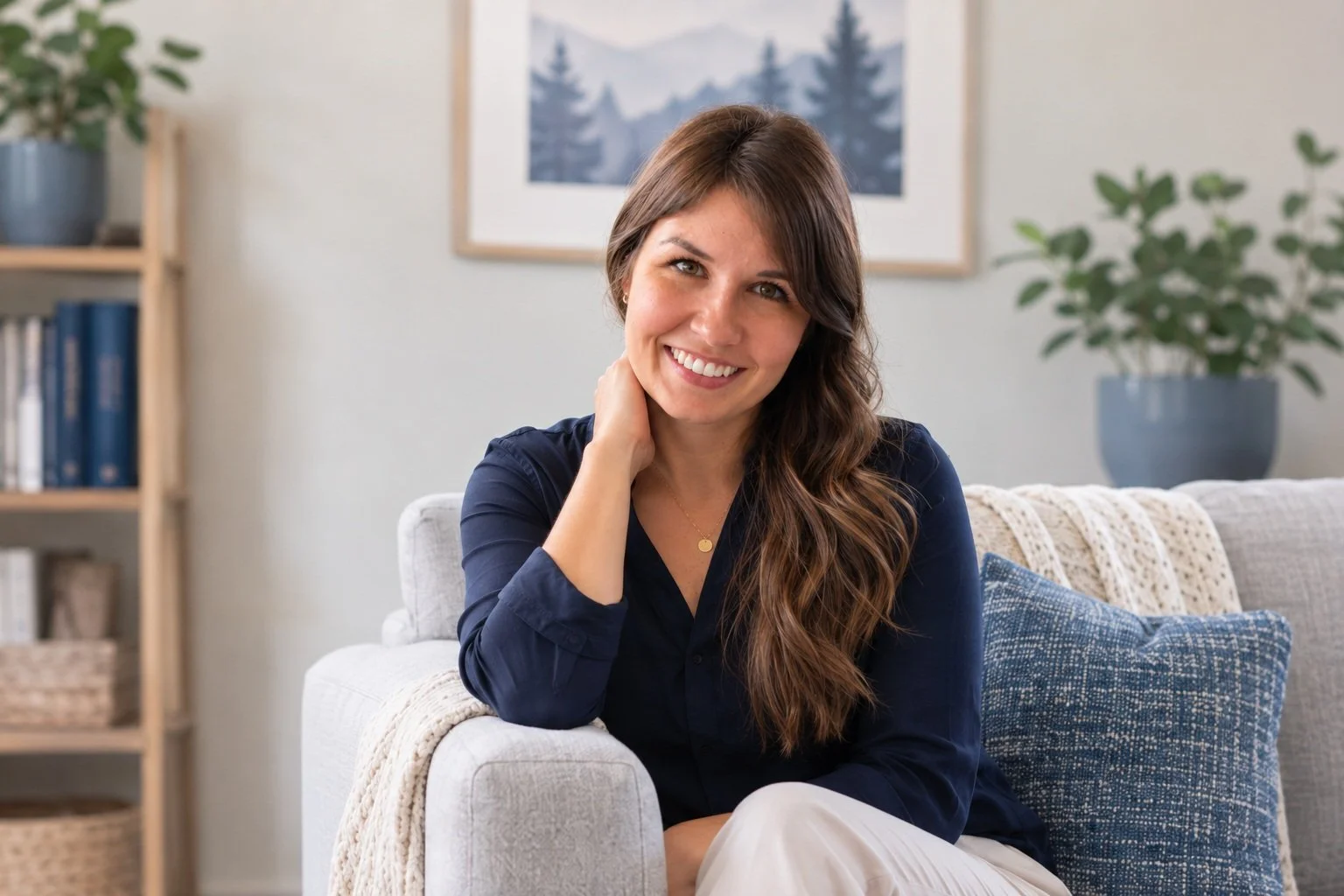 Kendra Kramer, Registered Psychologist and founder of Blue Spruce Psychology