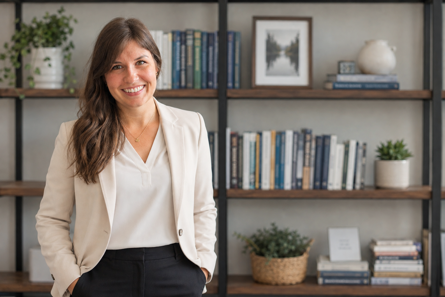 Kendra Kramer, Registered Psychologist and founder of Blue Spruce Psychology in Calgary