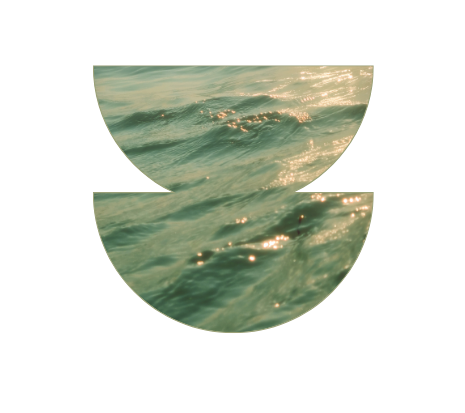 Close-up of water with sunlight reflecting on its surface.