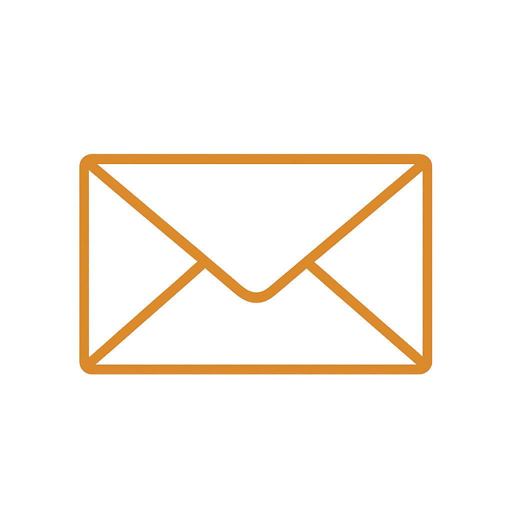Icon of an envelope representing email or messaging.